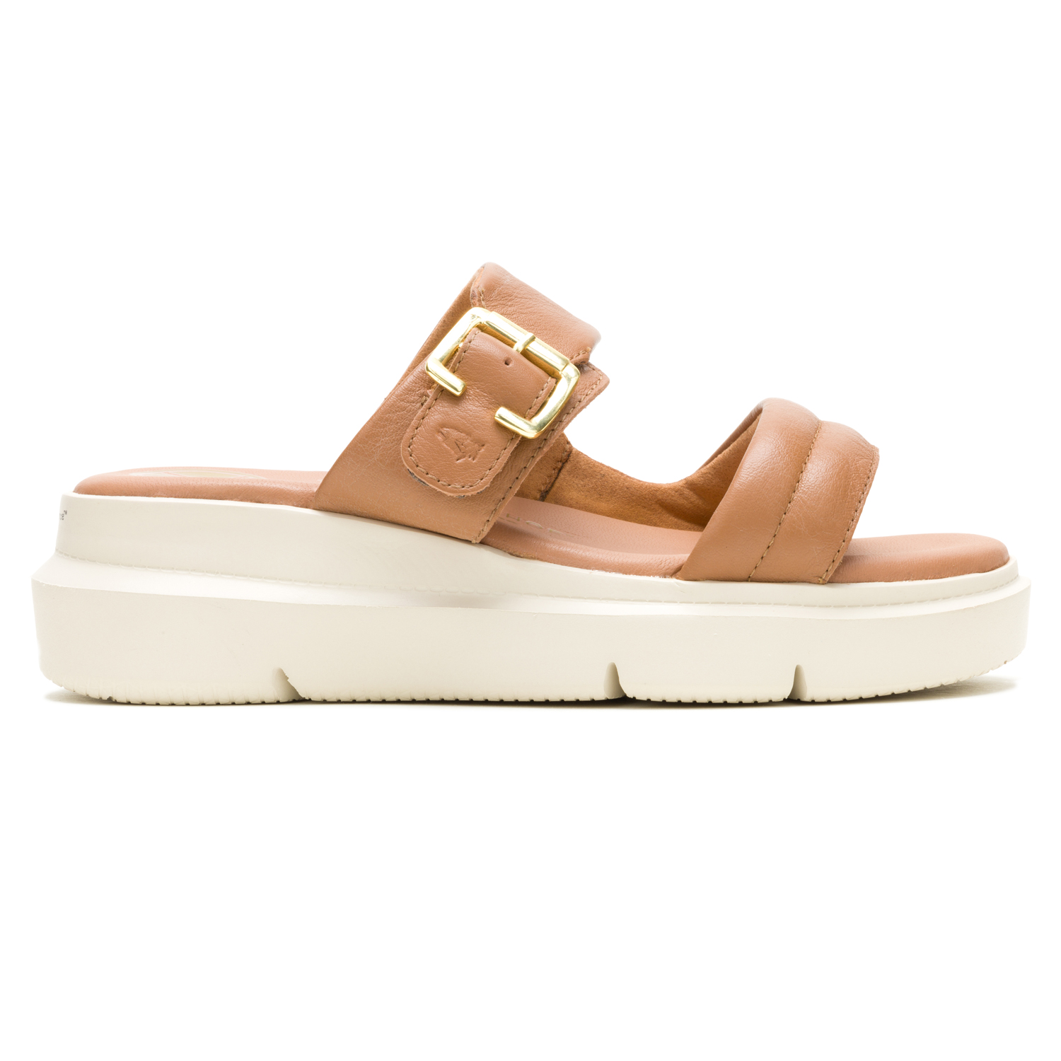 SANDALIA HUSH PUPPIES MUJER UPLIFT 2-BAND MARRON - 3