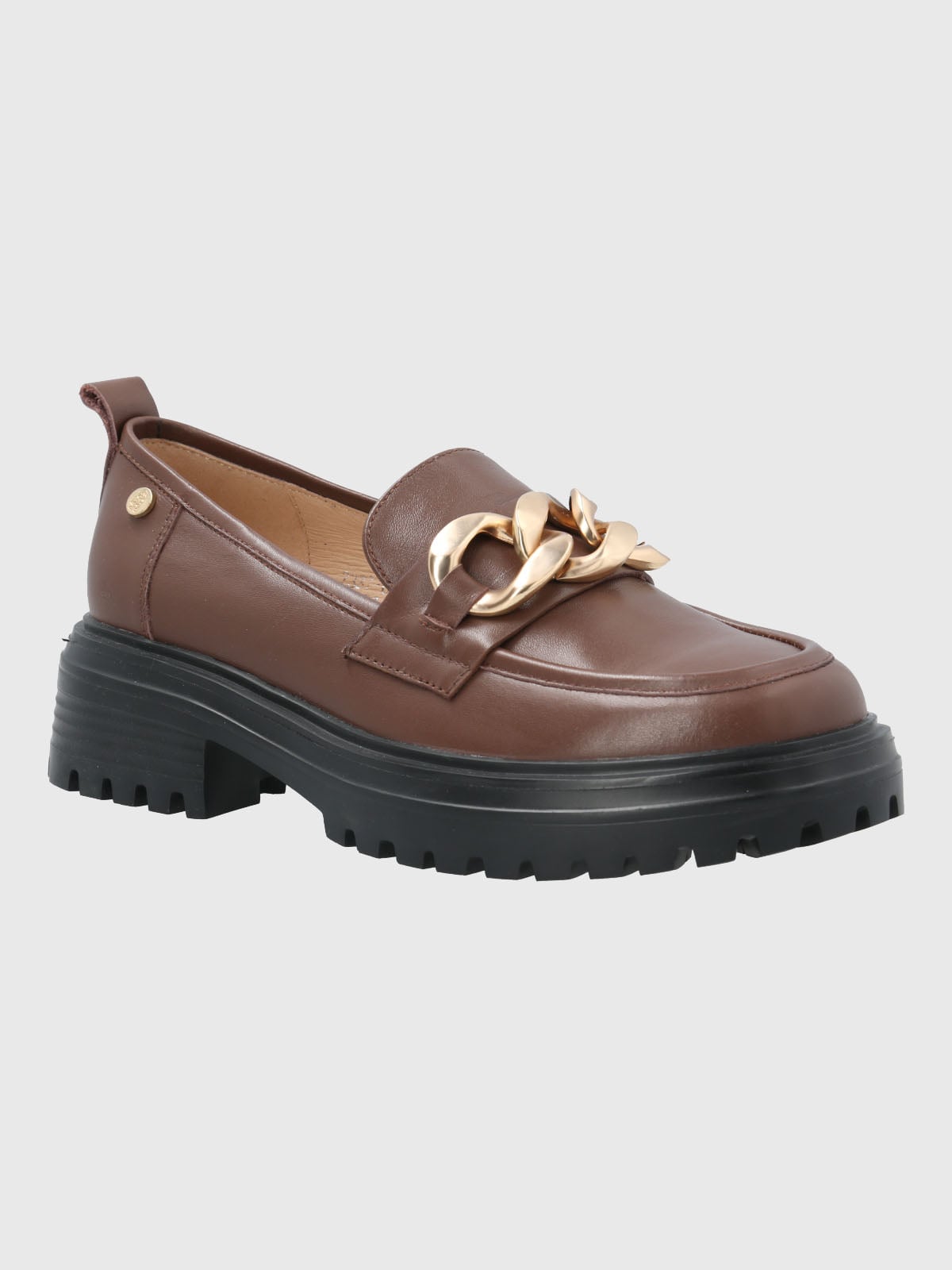 MOCASÍN HUSH PUPPIES MUJER LEBONI CAFÉ - 1