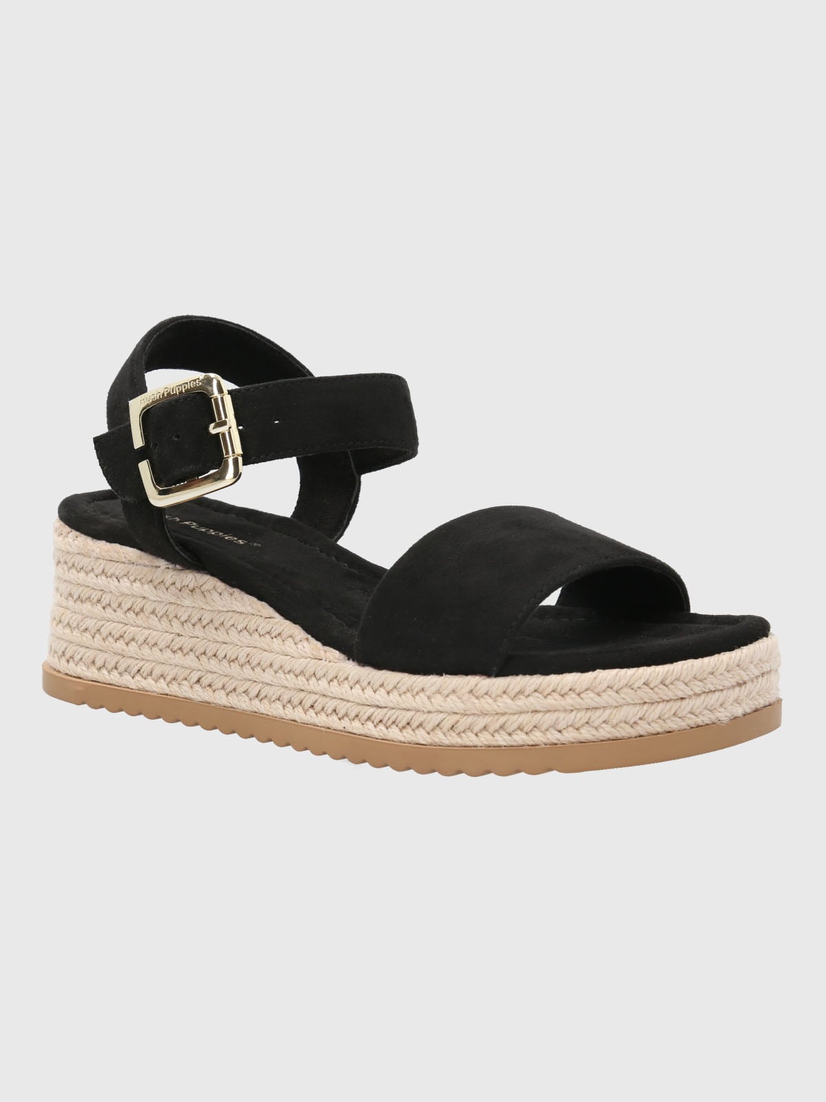SANDALIA HUSH PUPPIES MUJER LILI NEGRO - 1