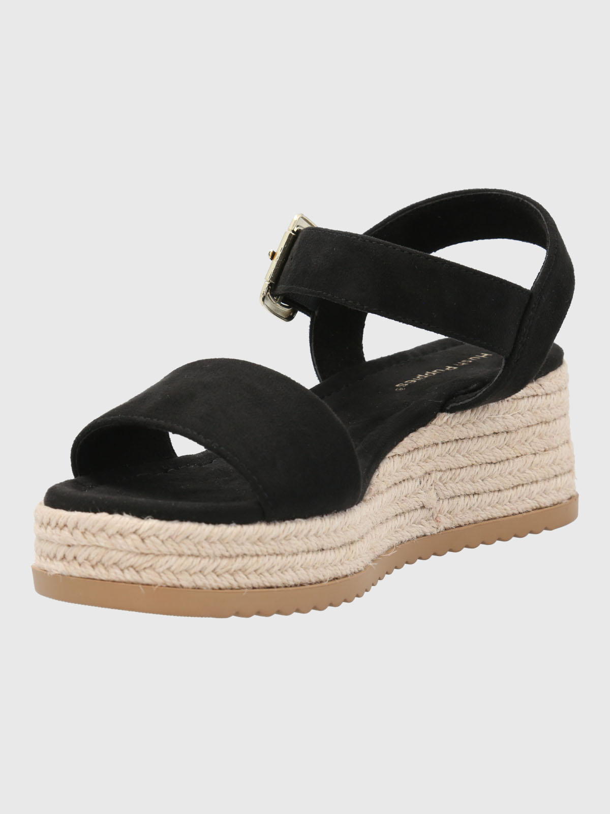 SANDALIA HUSH PUPPIES MUJER LILI NEGRO - 5