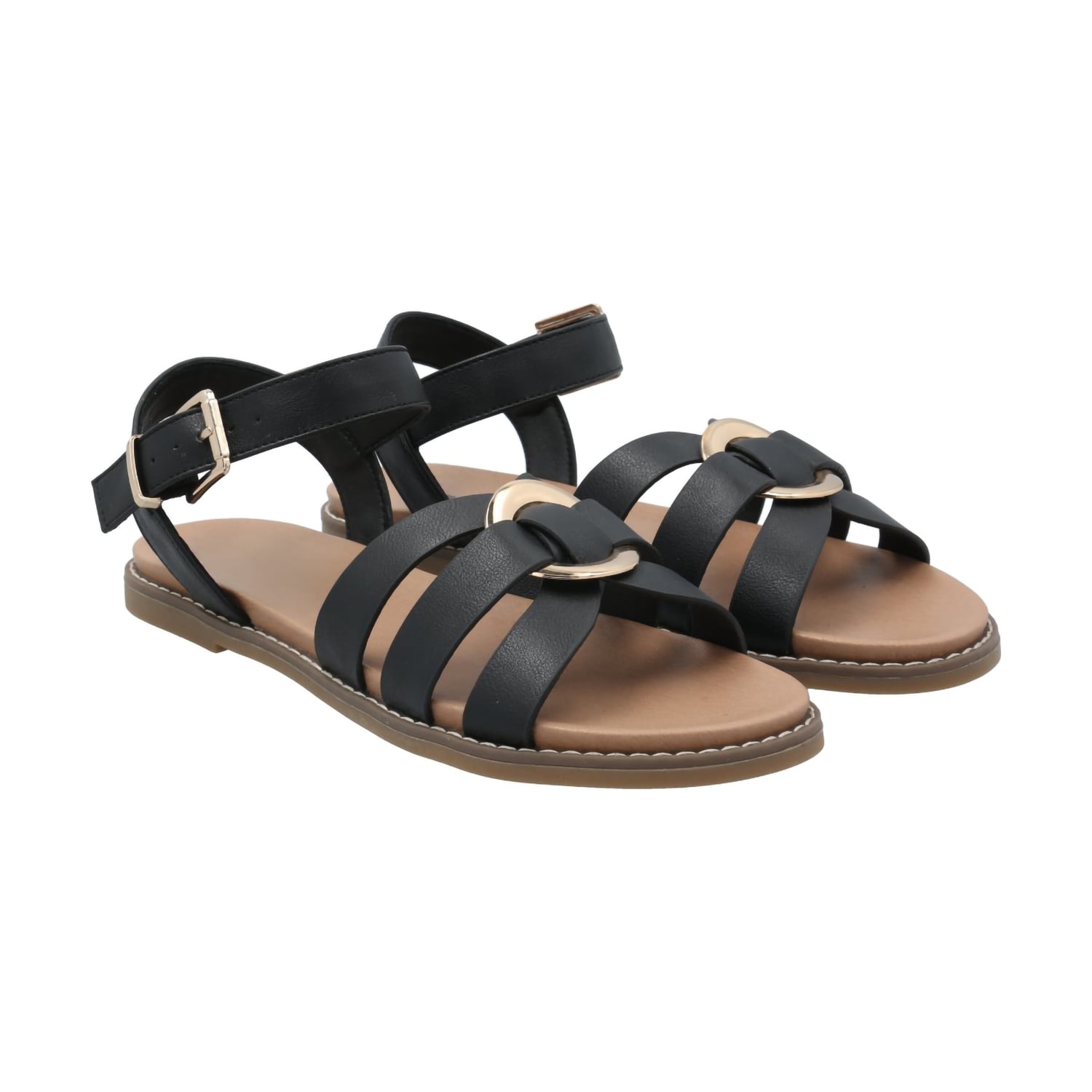 SANDALIA HUSH PUPPIES MUJER YONA NEGRO - 4