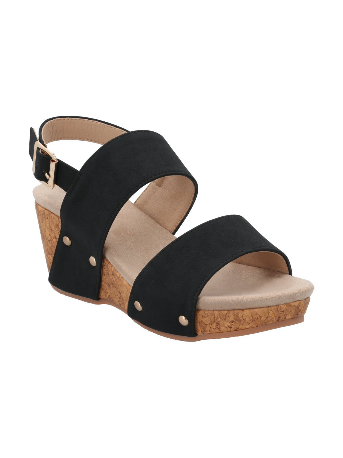 SANDALIA HUSH PUPPIES MUJER MARTITA NEGRO - 1