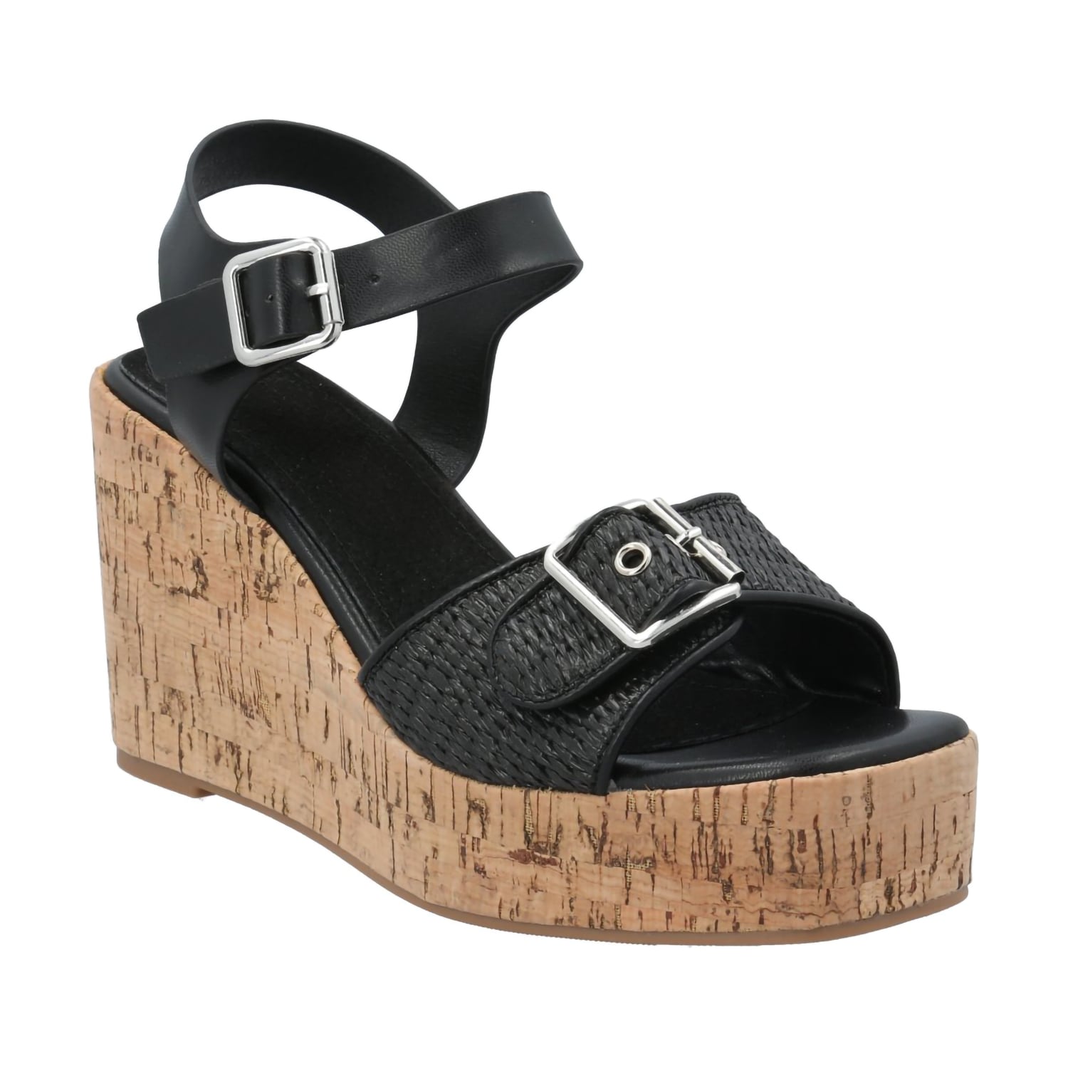 SANDALIA HUSH PUPPIES MUJER CARLOTTA NEGRO - 1