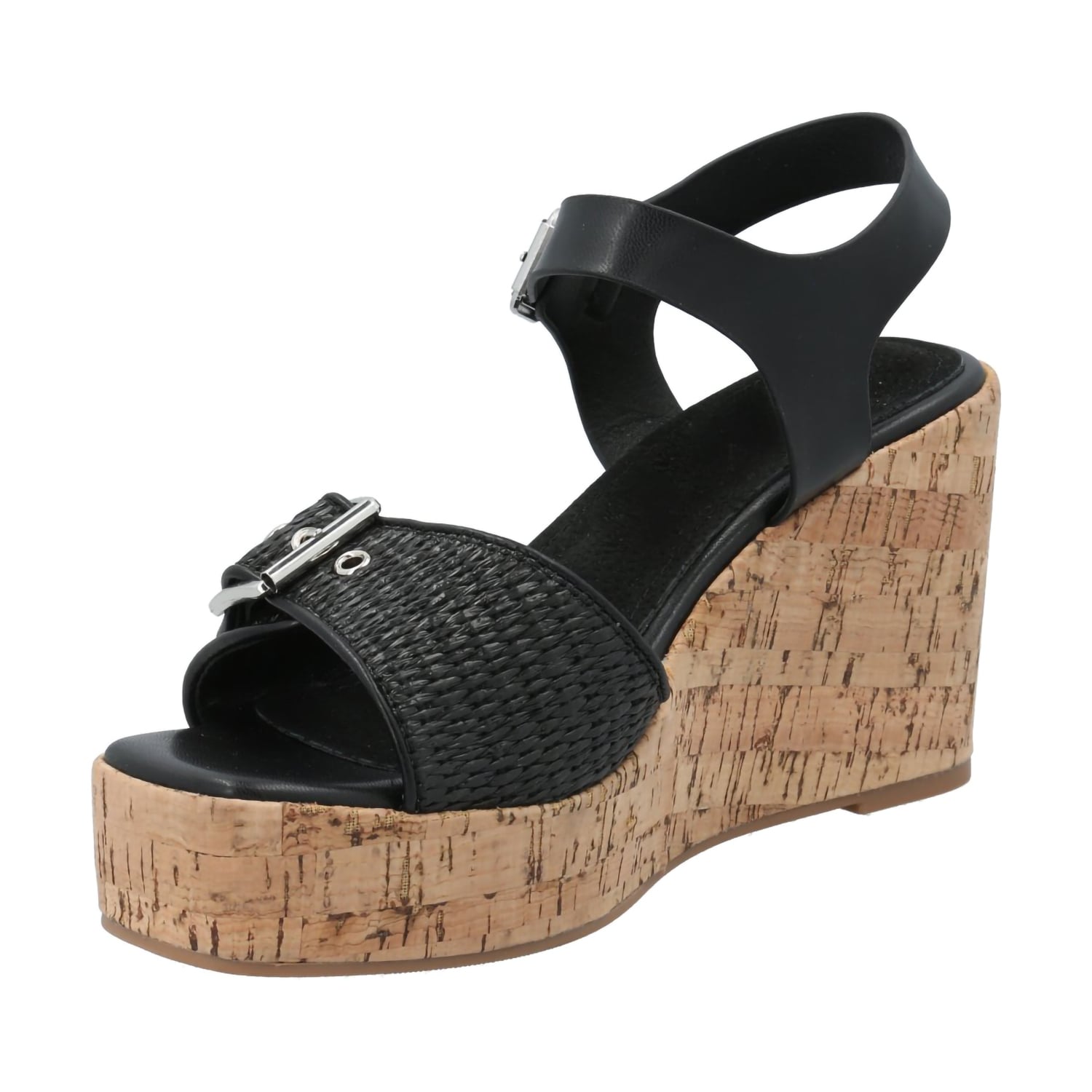 SANDALIA HUSH PUPPIES MUJER CARLOTTA NEGRO - 3