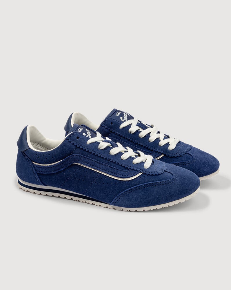 ZAPATILLAS VANS MUJER SUPER LOWPRO AZUL - 2