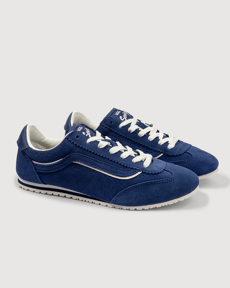 ZAPATILLAS VANS MUJER SUPER LOWPRO AZUL - 2