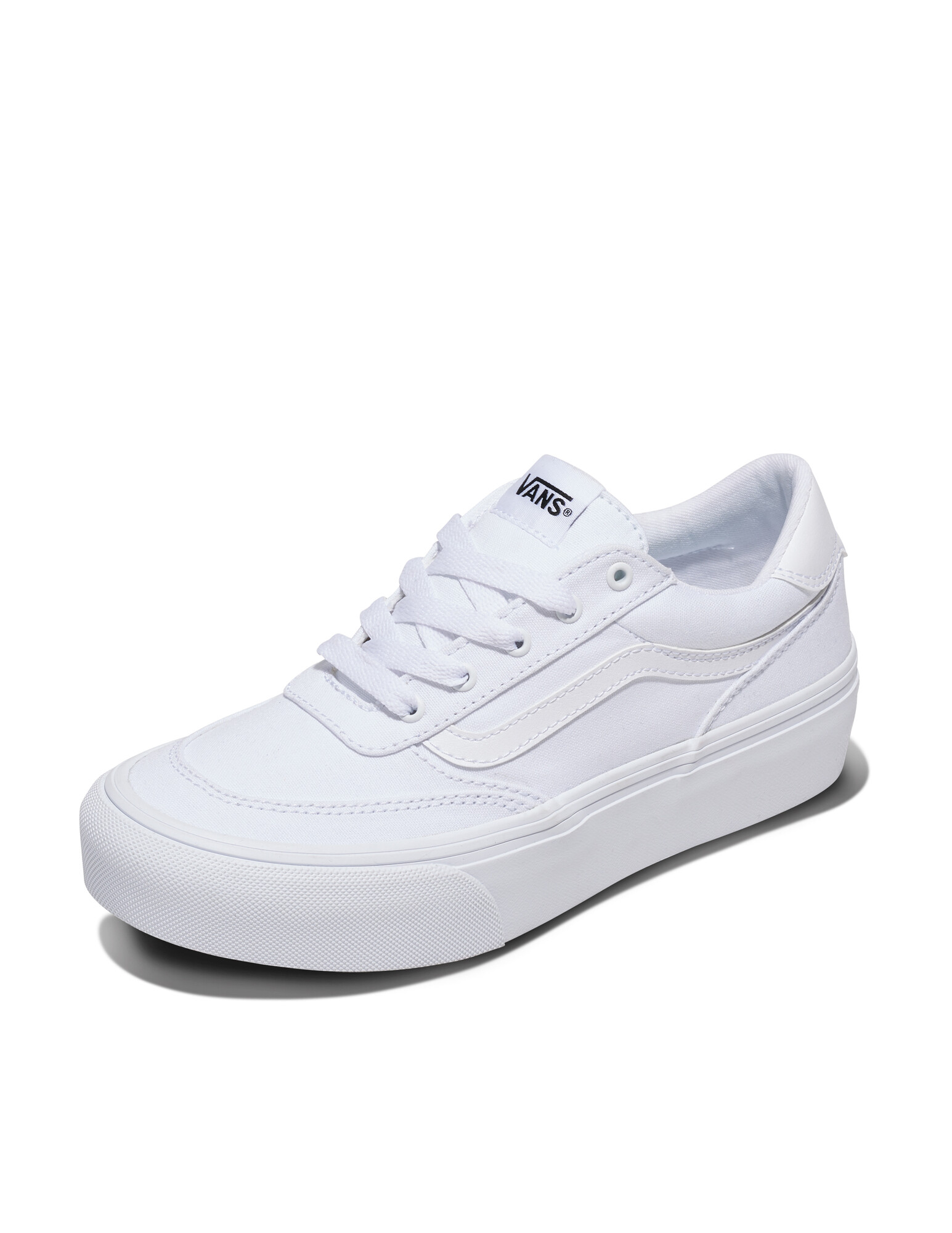 ZAPATILLAS VANS MUJER BROOKLYN LS PLATFORM BLANCO - 1
