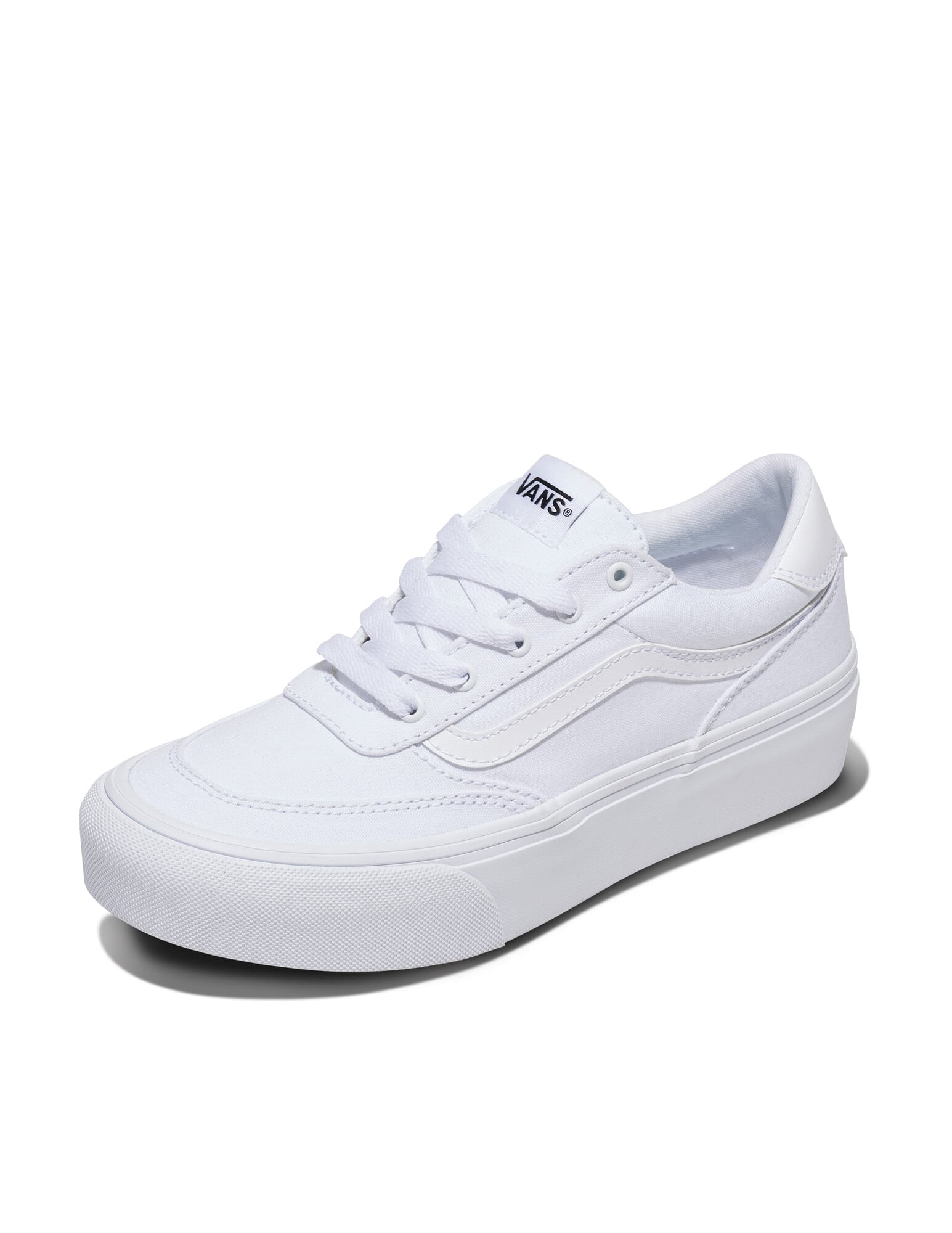 ZAPATILLAS VANS MUJER BROOKLYN LS PLATFORM BLANCO - 1