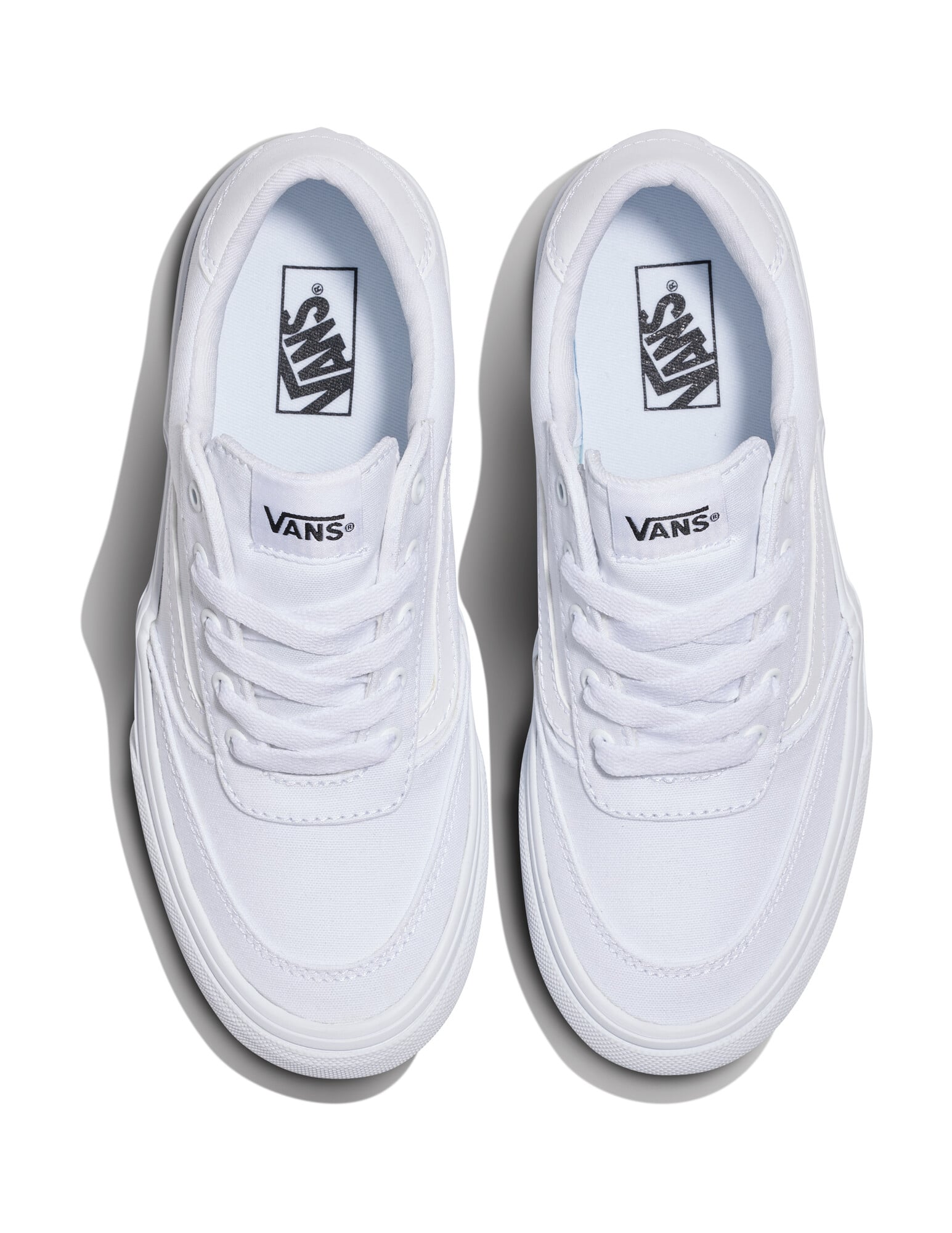 ZAPATILLAS VANS MUJER BROOKLYN LS PLATFORM BLANCO - 5
