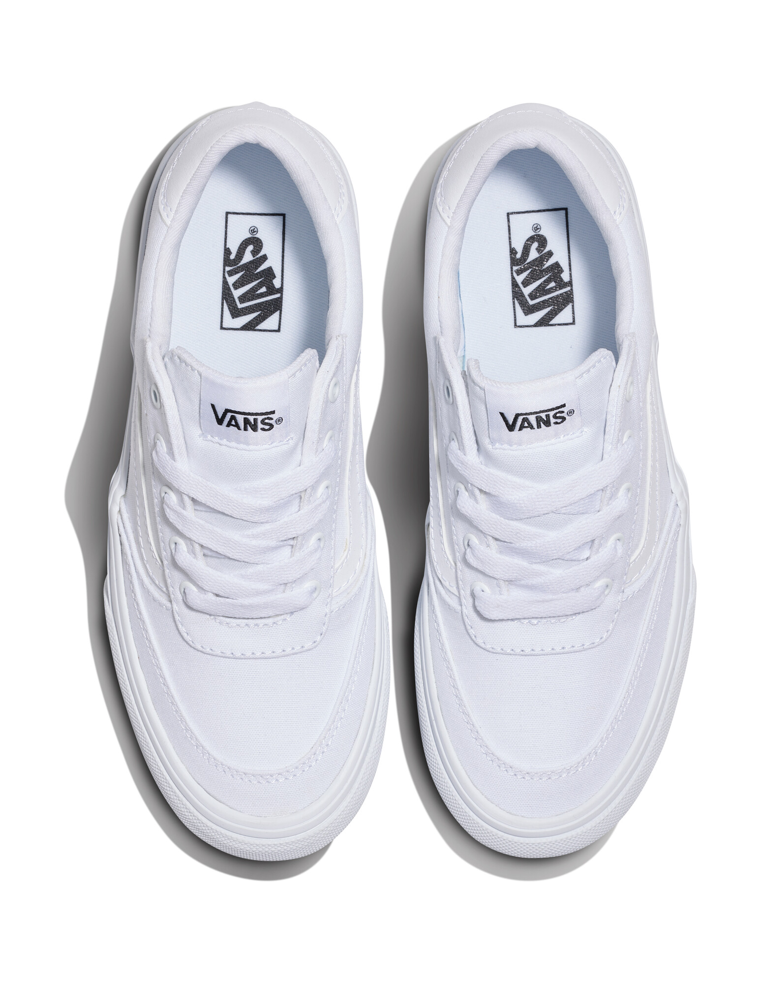 ZAPATILLAS VANS MUJER BROOKLYN LS PLATFORM BLANCO - 5
