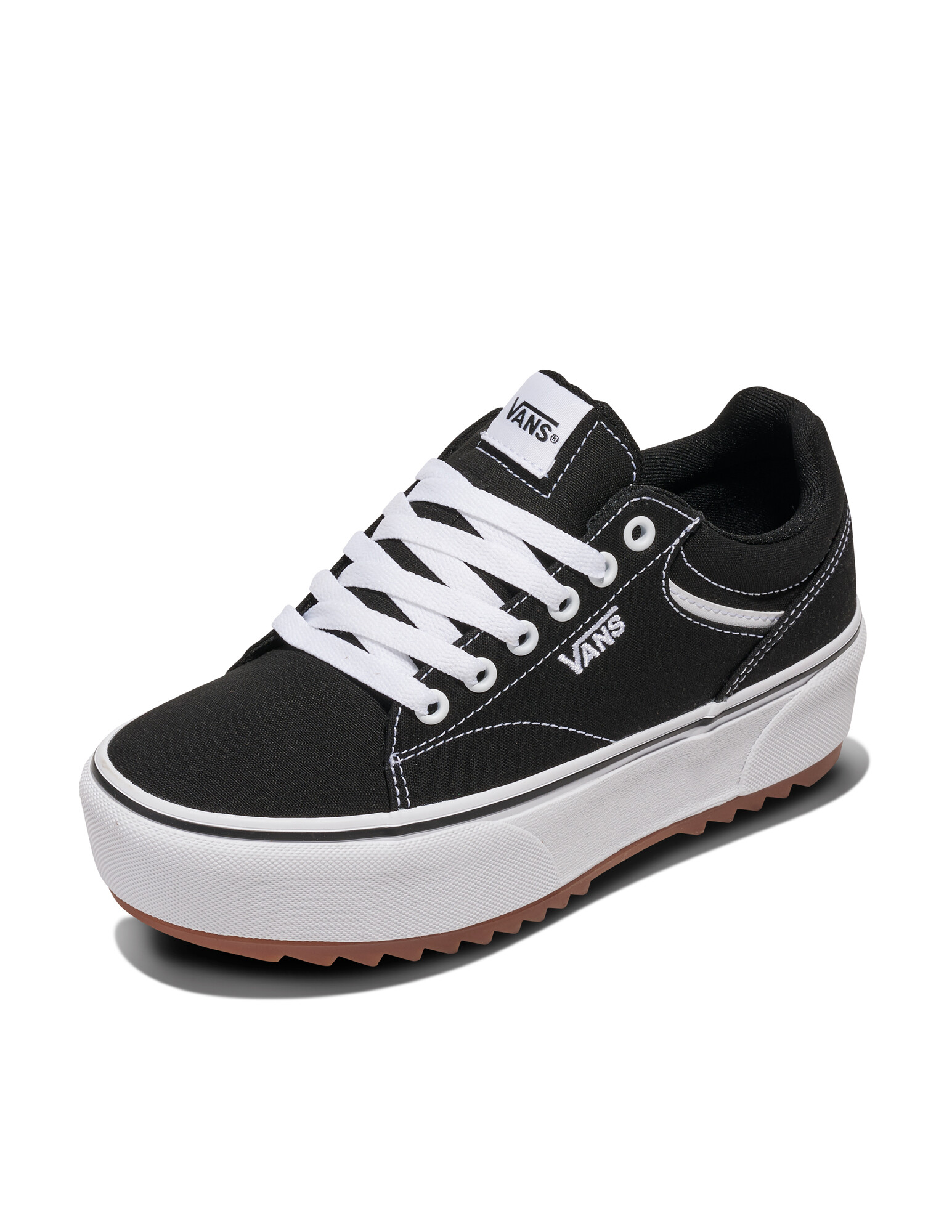 ZAPATILLAS VANS MUJER SELDAN PLATFORM ST NEGRO - 1
