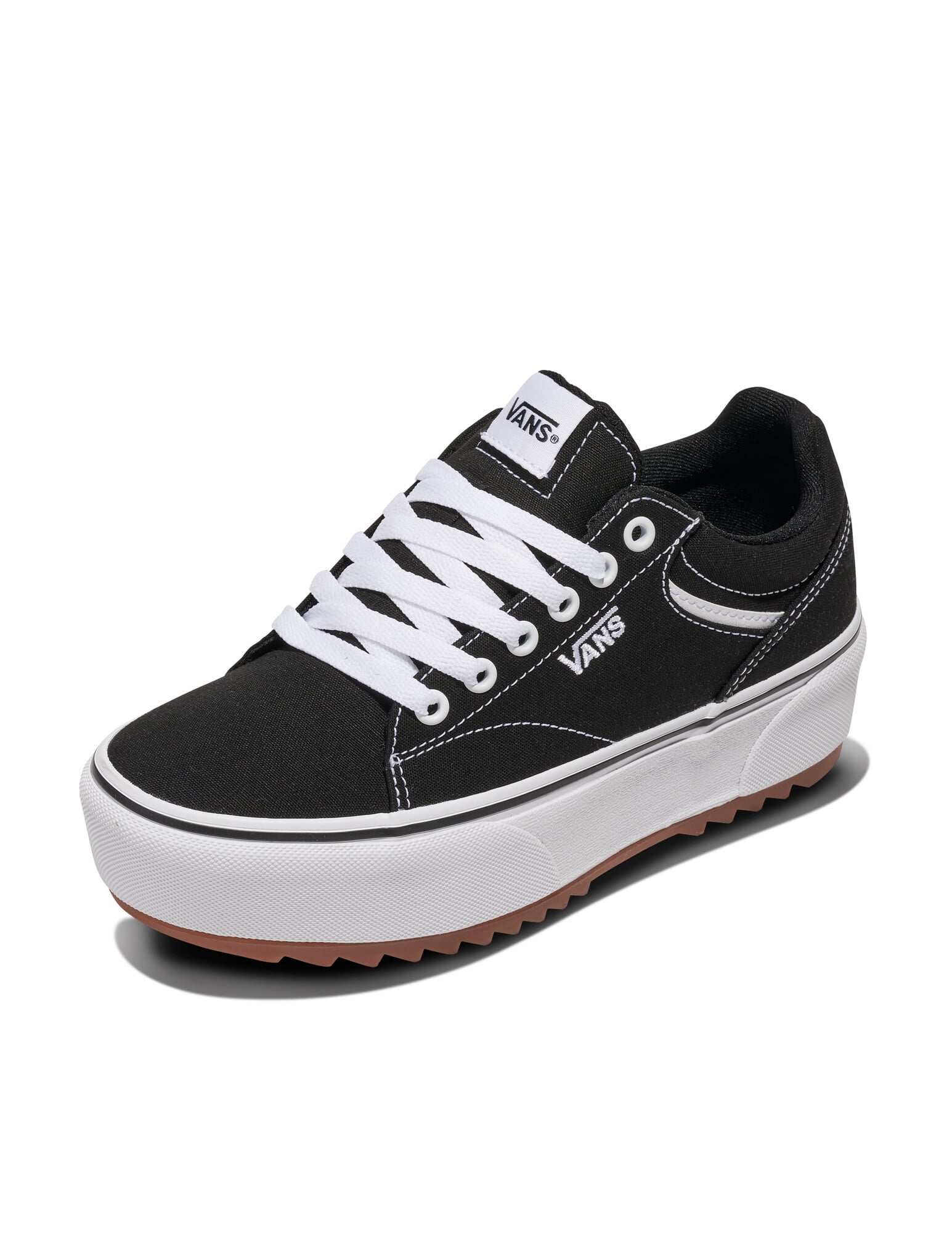 ZAPATILLAS VANS MUJER SELDAN PLATFORM ST NEGRO - 1