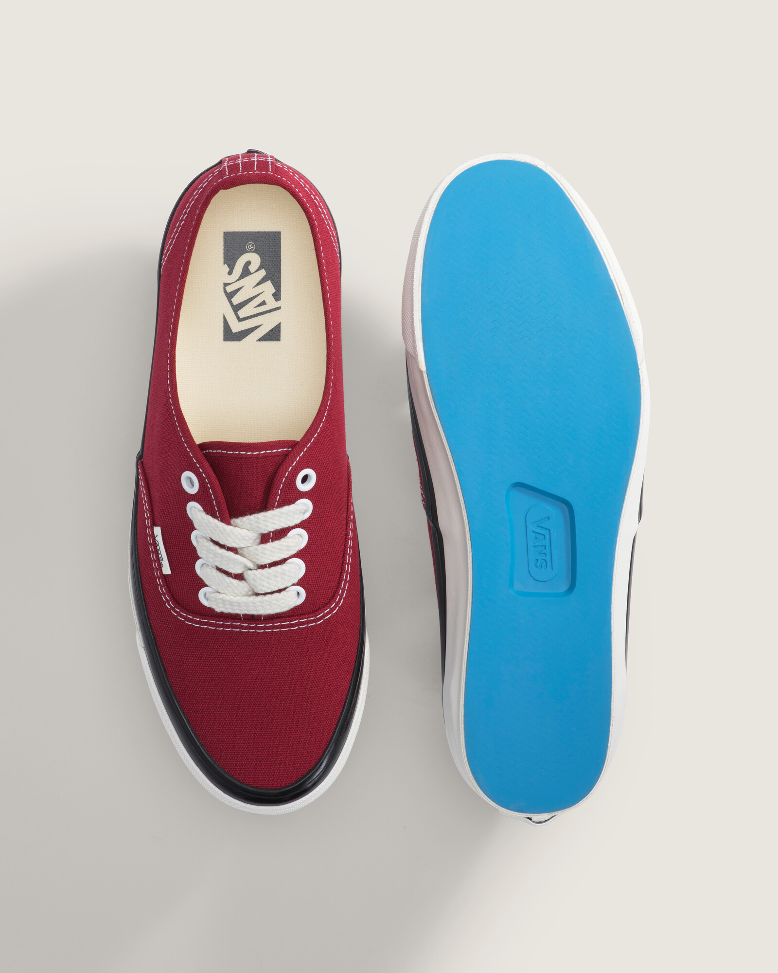 ZAPATILLAS VANS MUJER LX AUTHENTIC 44 DECK ROJO - 3