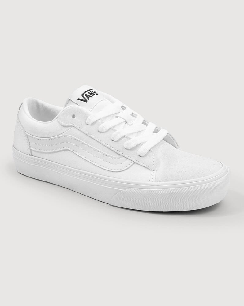 ZAPATILLAS VANS MUJER VERO LS BLANCO - 1