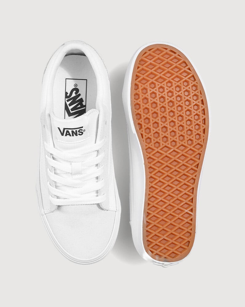 ZAPATILLAS VANS MUJER VERO LS BLANCO - 2