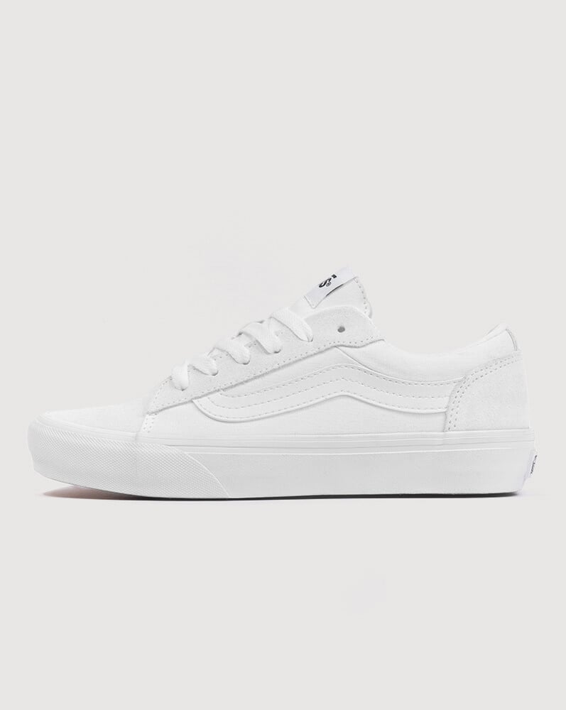 ZAPATILLAS VANS MUJER VERO LS BLANCO - 4
