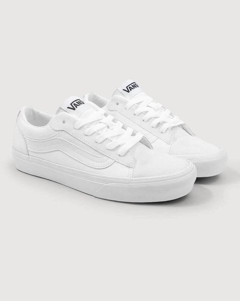 ZAPATILLAS VANS MUJER VERO LS BLANCO - 5