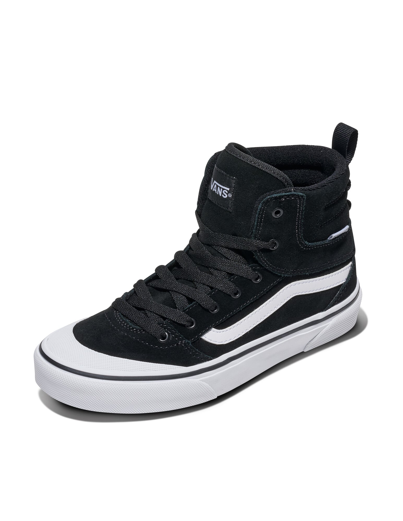 ZAPATILLAS VANS MUJER ASHWOOD HI DECON NEGRO - 1