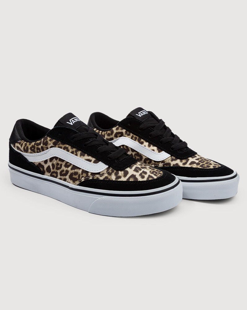 ZAPATILLAS VANS MUJER BROOKLYN LS NEGRO - 2