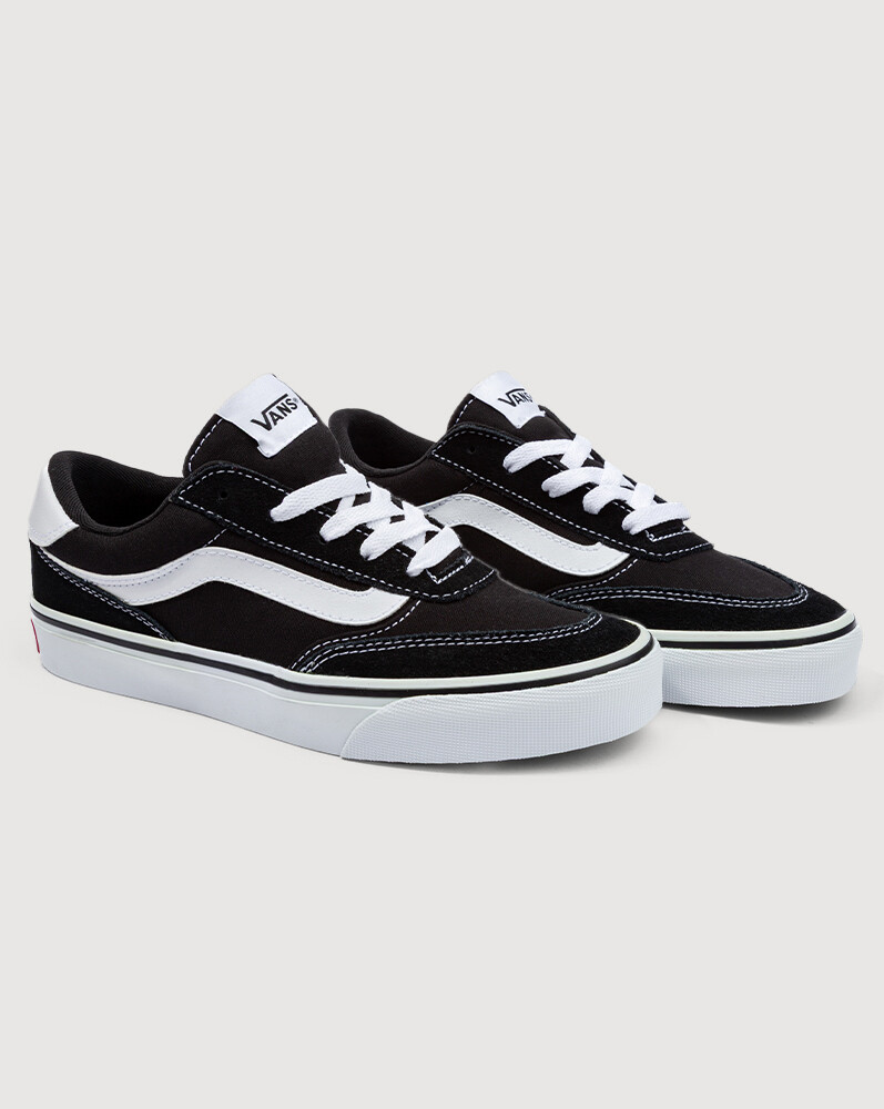 ZAPATILLAS VANS MUJER BROOKLYN LS NEGRO - 2