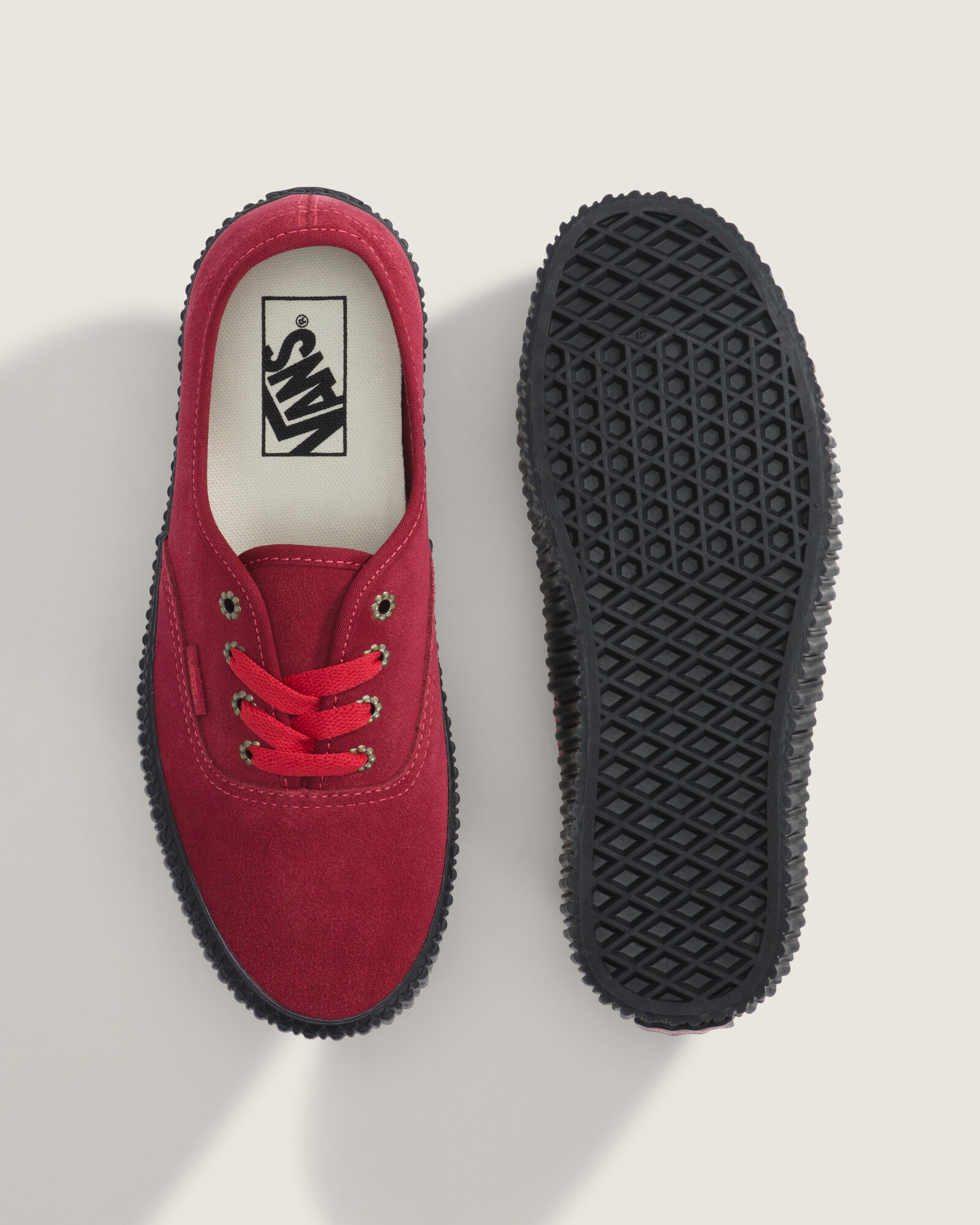 ZAPATILLAS VANS MUJER AUTHENTIC CREEPER ROJO - 3