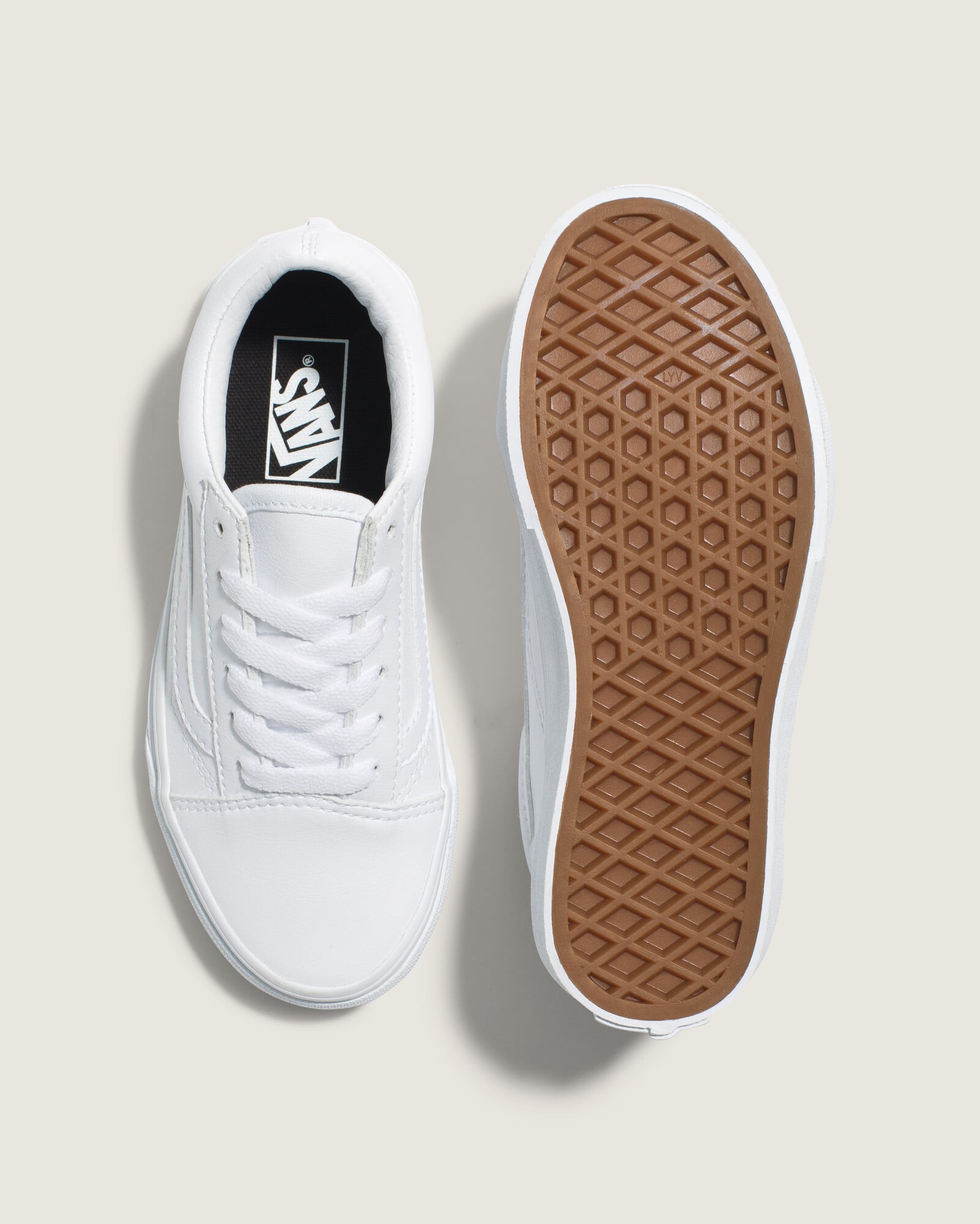 ZAPATILLAS VANS UNISEX OLD SKOOL BLANCO - 3