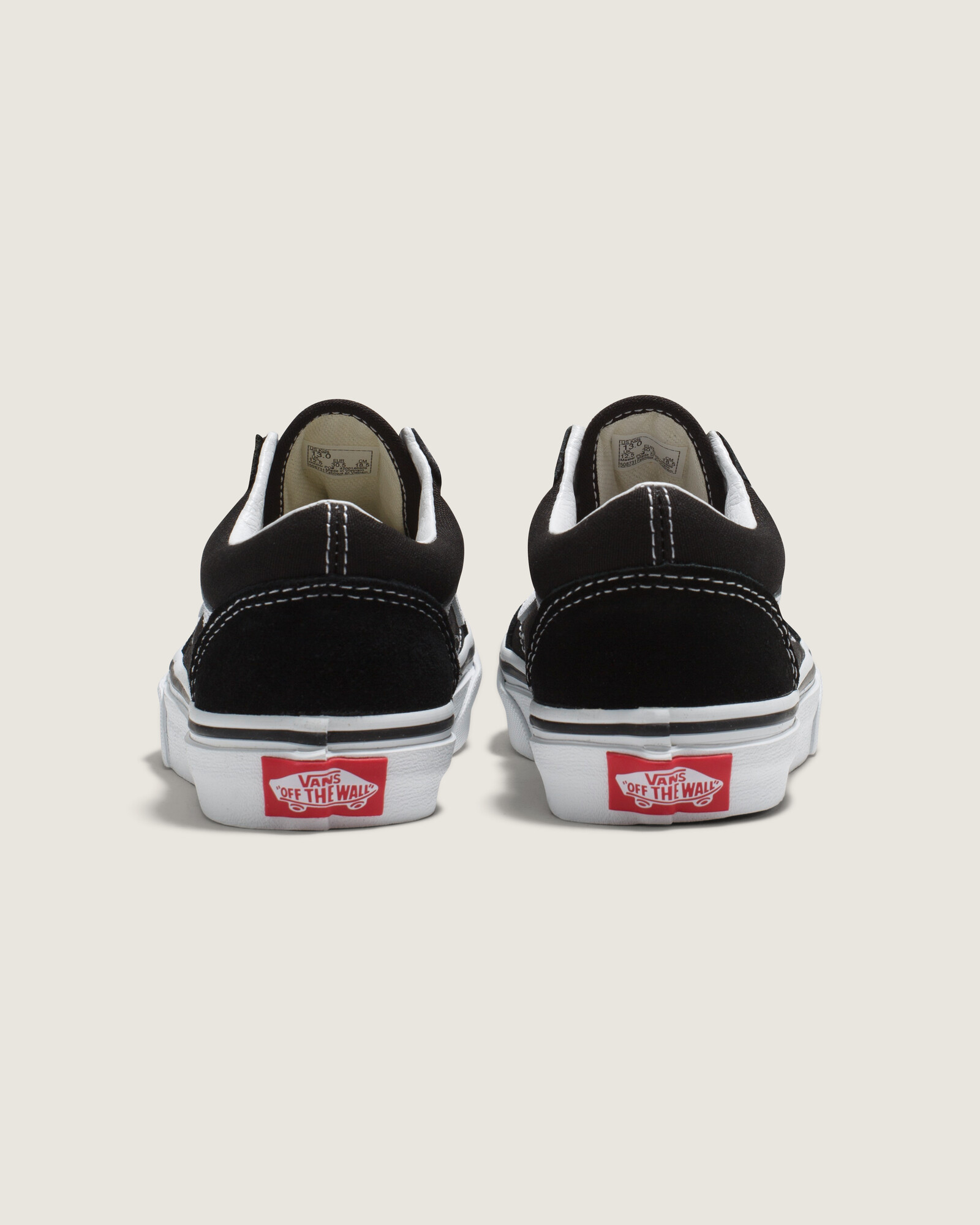 ZAPATILLAS VANS NIÑO OLD SKOOL NEGRO - 4