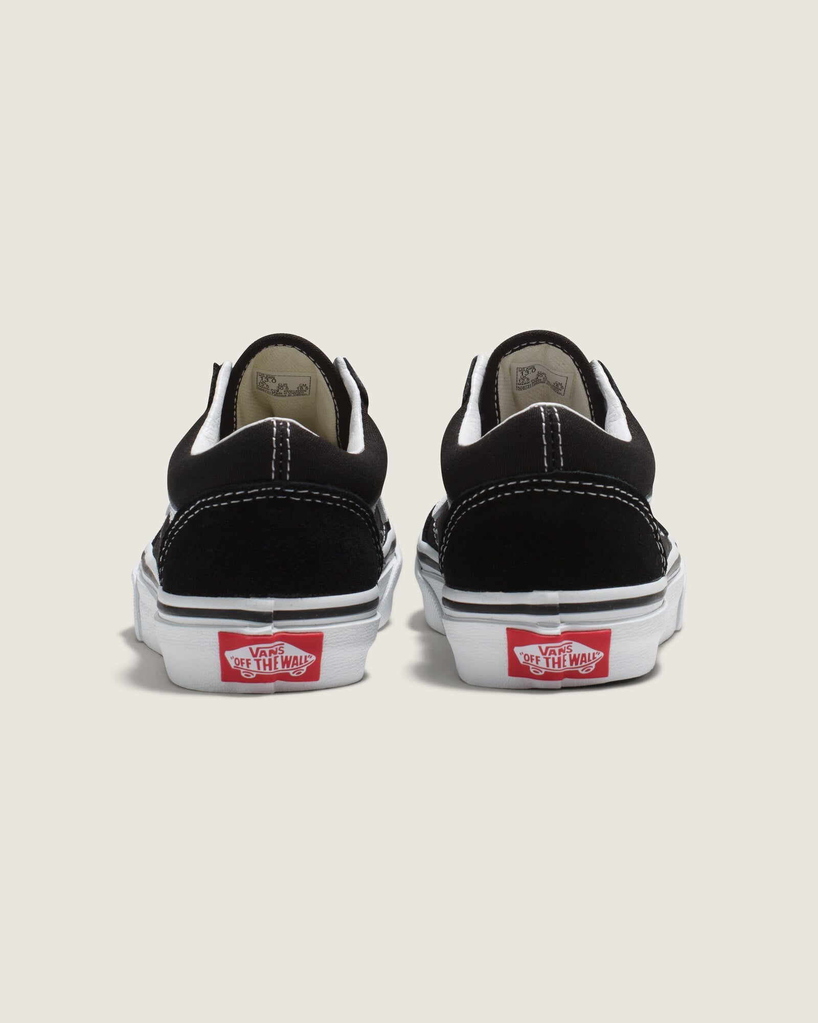 ZAPATILLAS VANS NIÑO OLD SKOOL NEGRO - 4