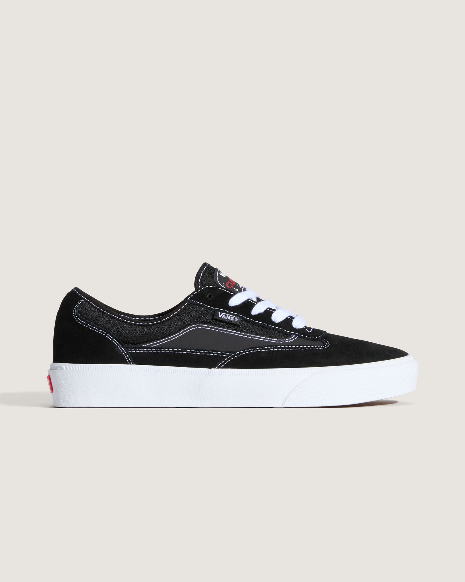 ZAPATILLAS VANS HOMBRE SKATE CURREN CAPLES NEGRO - 4