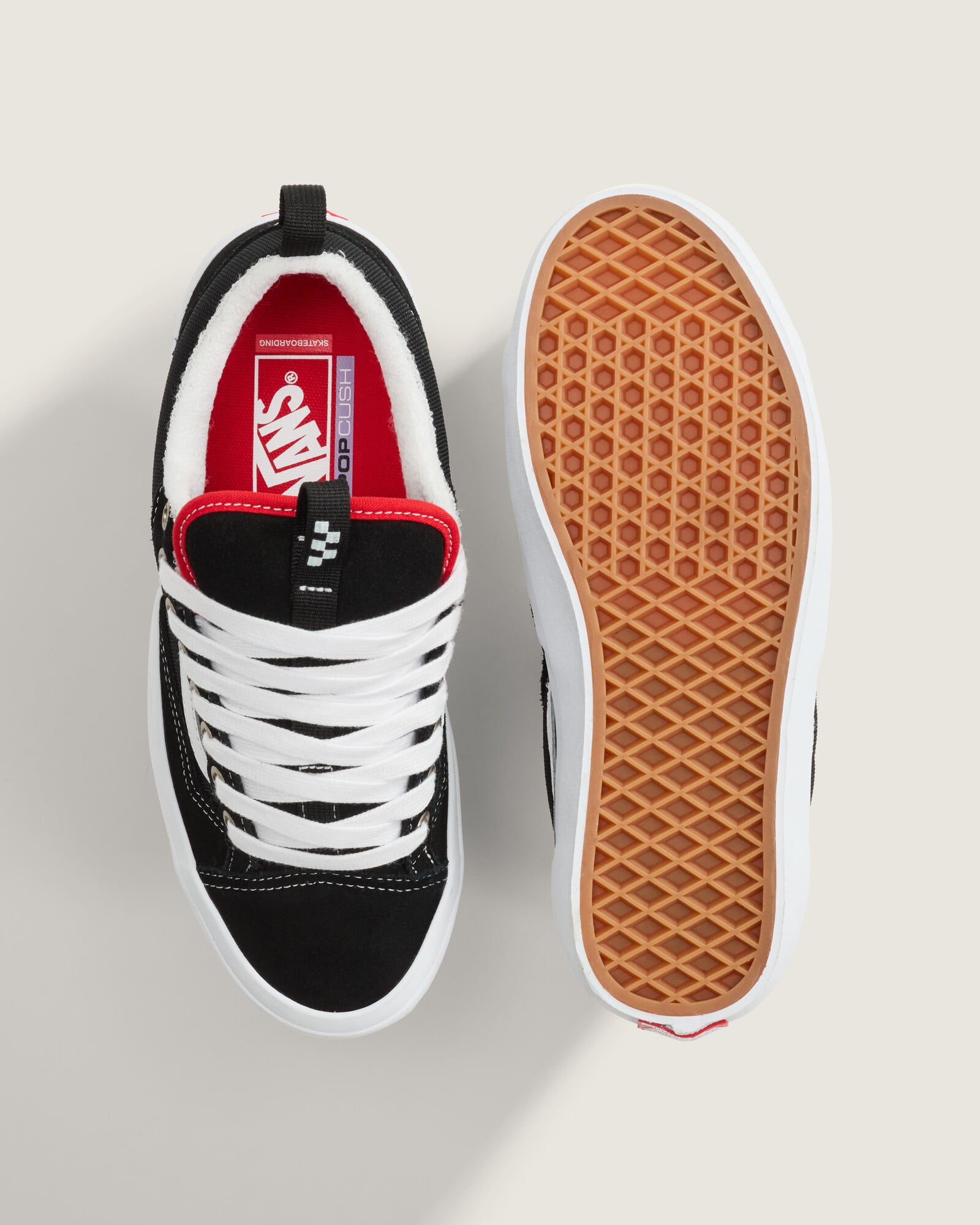 ZAPATILLAS VANS HOMBRE SKATE OLD SKOOL 36 + NEGRO - 3