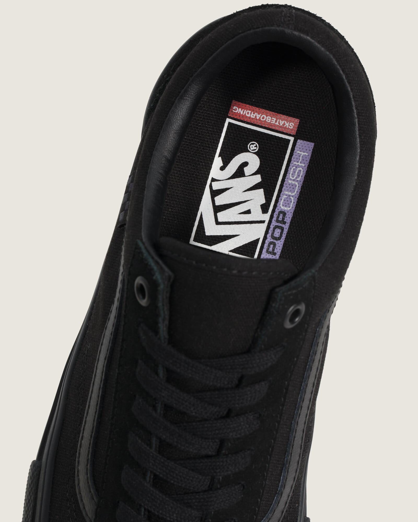 ZAPATILLAS VANS HOMBRE SKATE OLD SKOOL NEGRO - 5