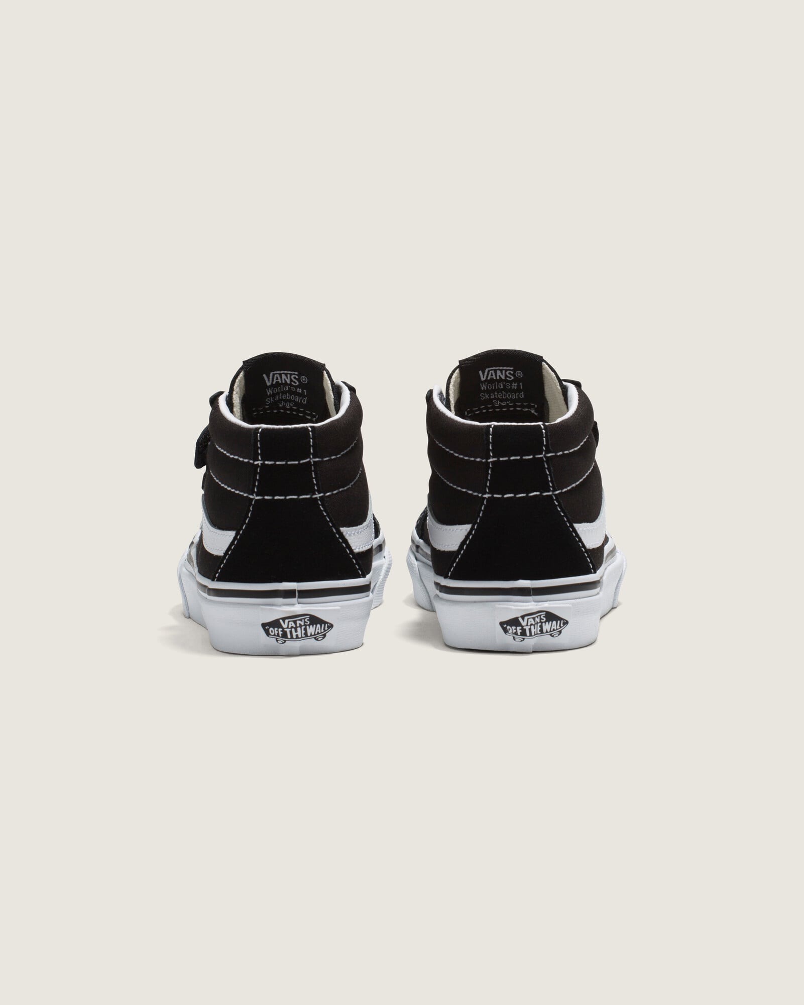 ZAPATILLAS VANS NIÑO SK8-MID REISSUE V NEGRO - 4