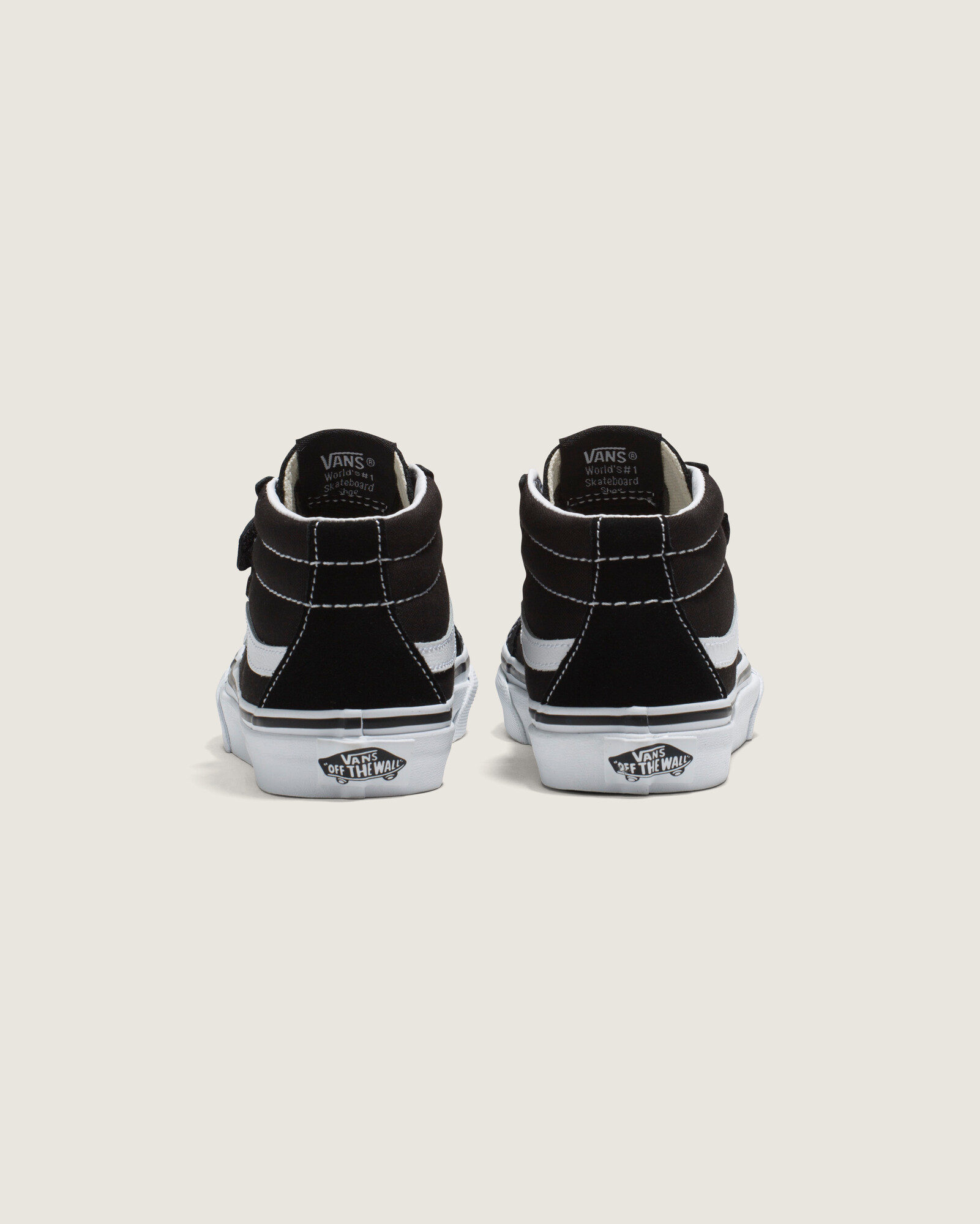 ZAPATILLAS VANS NIÑO SK8-MID REISSUE V NEGRO - 4