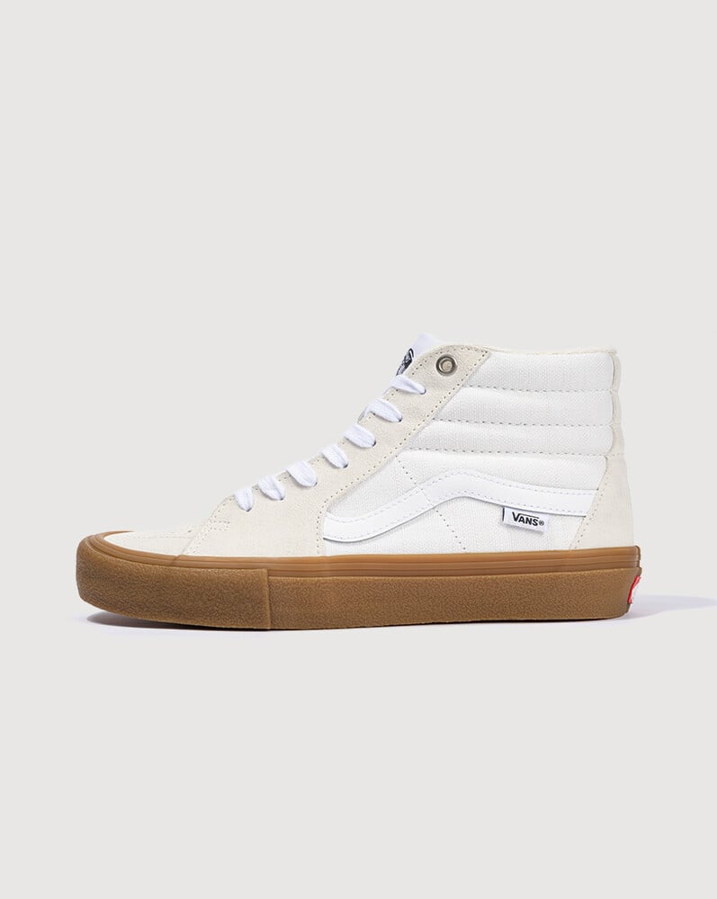 ZAPATILLAS VANS HOMBRE SKATE SK8-HI BLANCO - 1