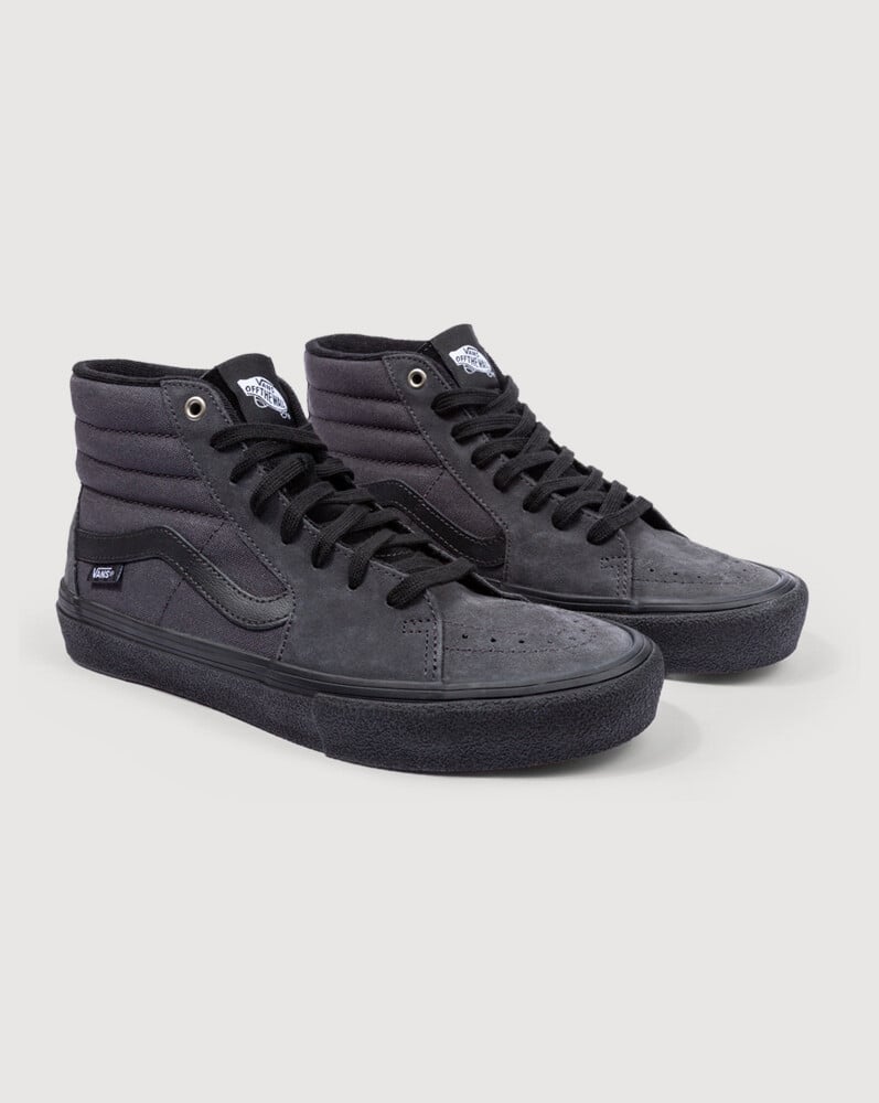 ZAPATILLAS VANS HOMBRE SKATE SK8-HI GRIS - 2