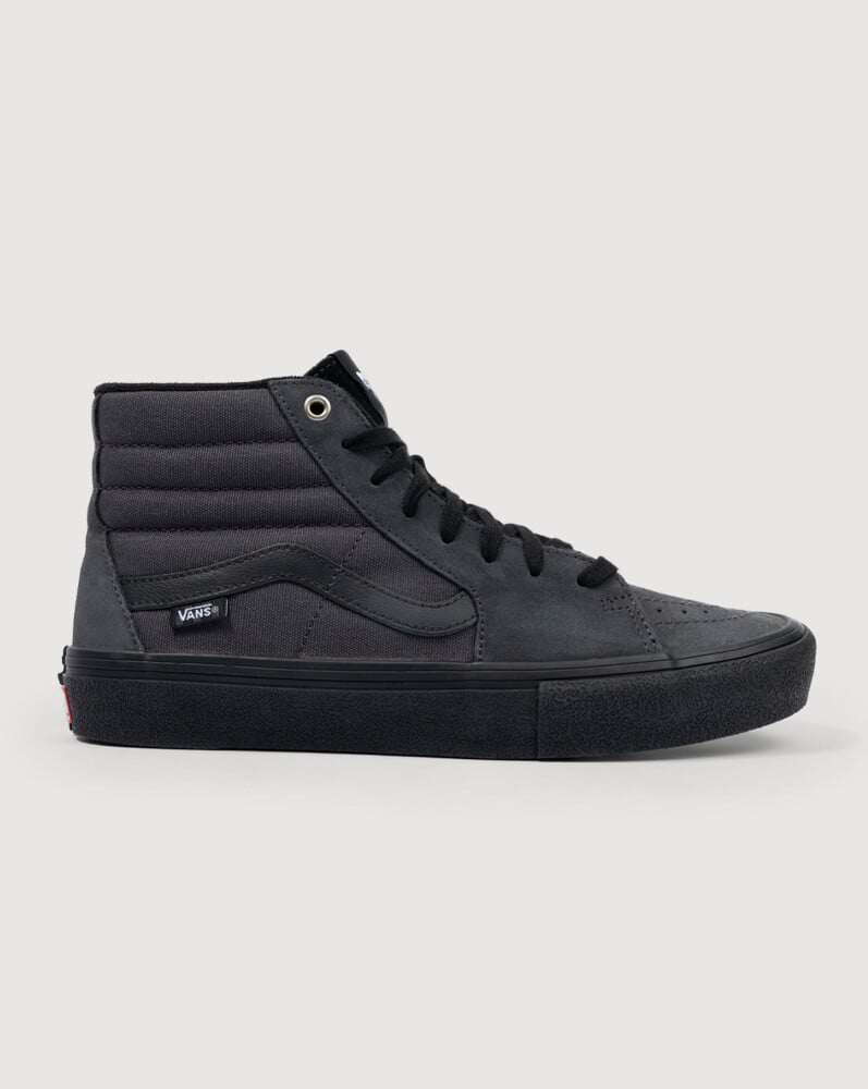 ZAPATILLAS VANS HOMBRE SKATE SK8-HI GRIS - 5