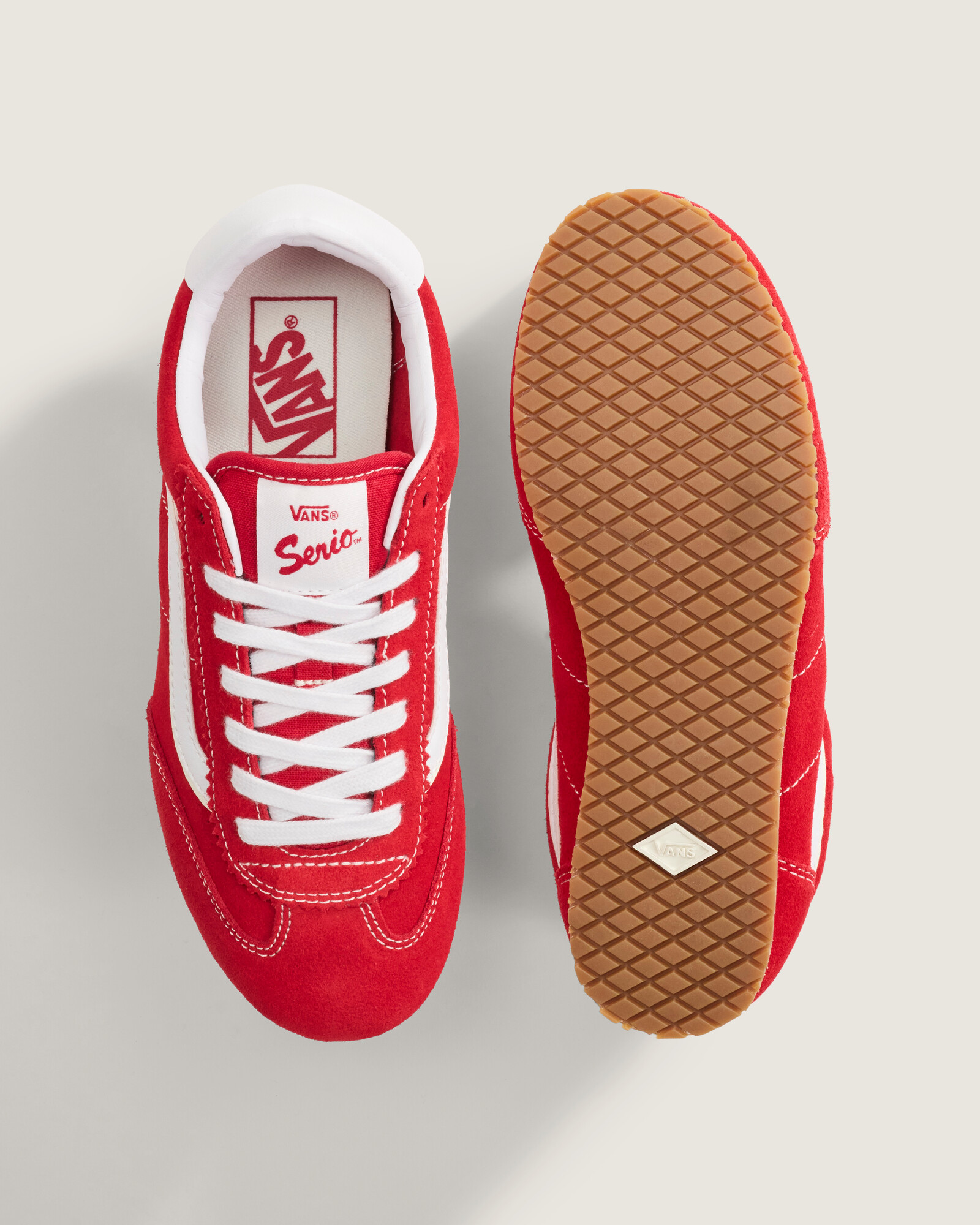 ZAPATILLAS VANS UNISEX SUPER LOWPRO ROJO - 3