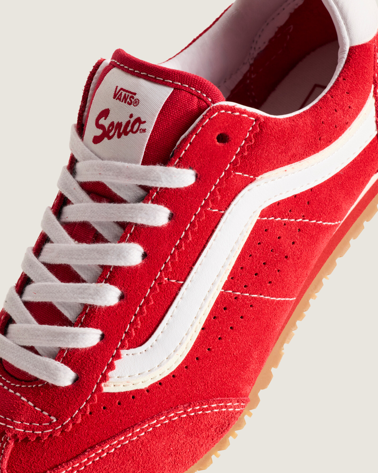 ZAPATILLAS VANS UNISEX SUPER LOWPRO ROJO - 5
