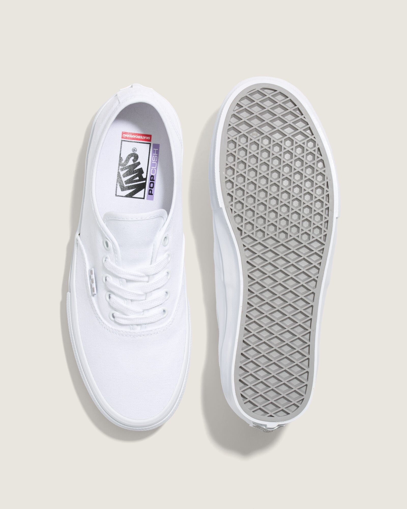 ZAPATILLAS VANS HOMBRE SKATE AUTHENTIC BLANCO - 3
