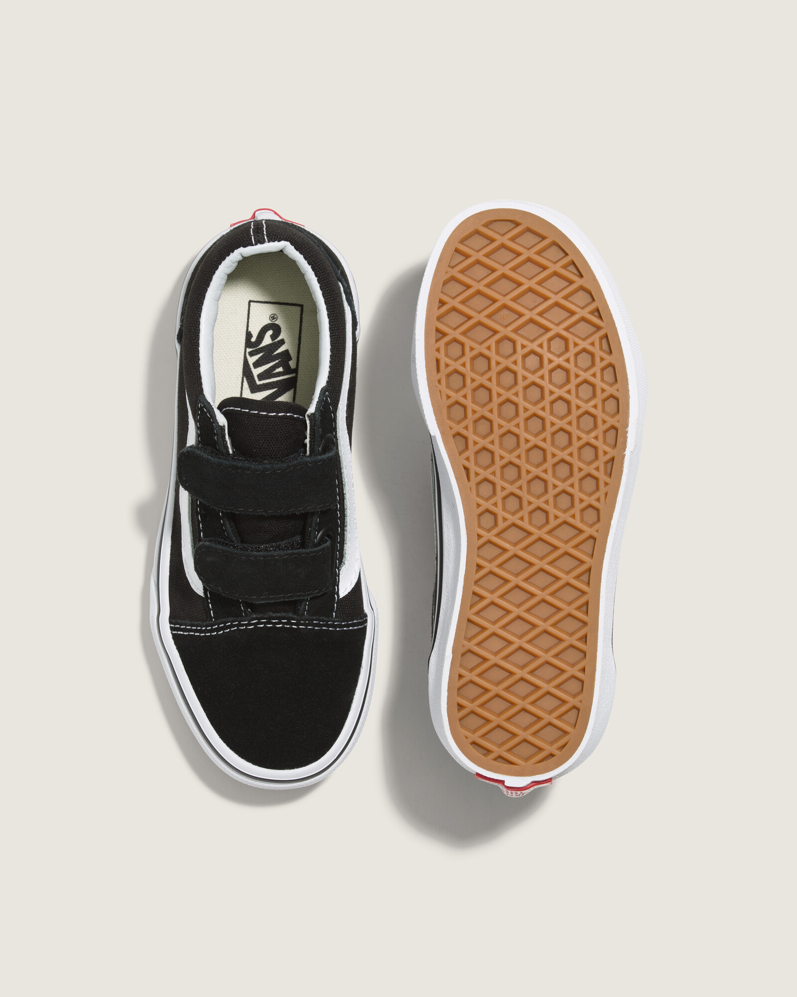 ZAPATILLAS VANS NIÑO OLD SKOOL V NEGRO - 3