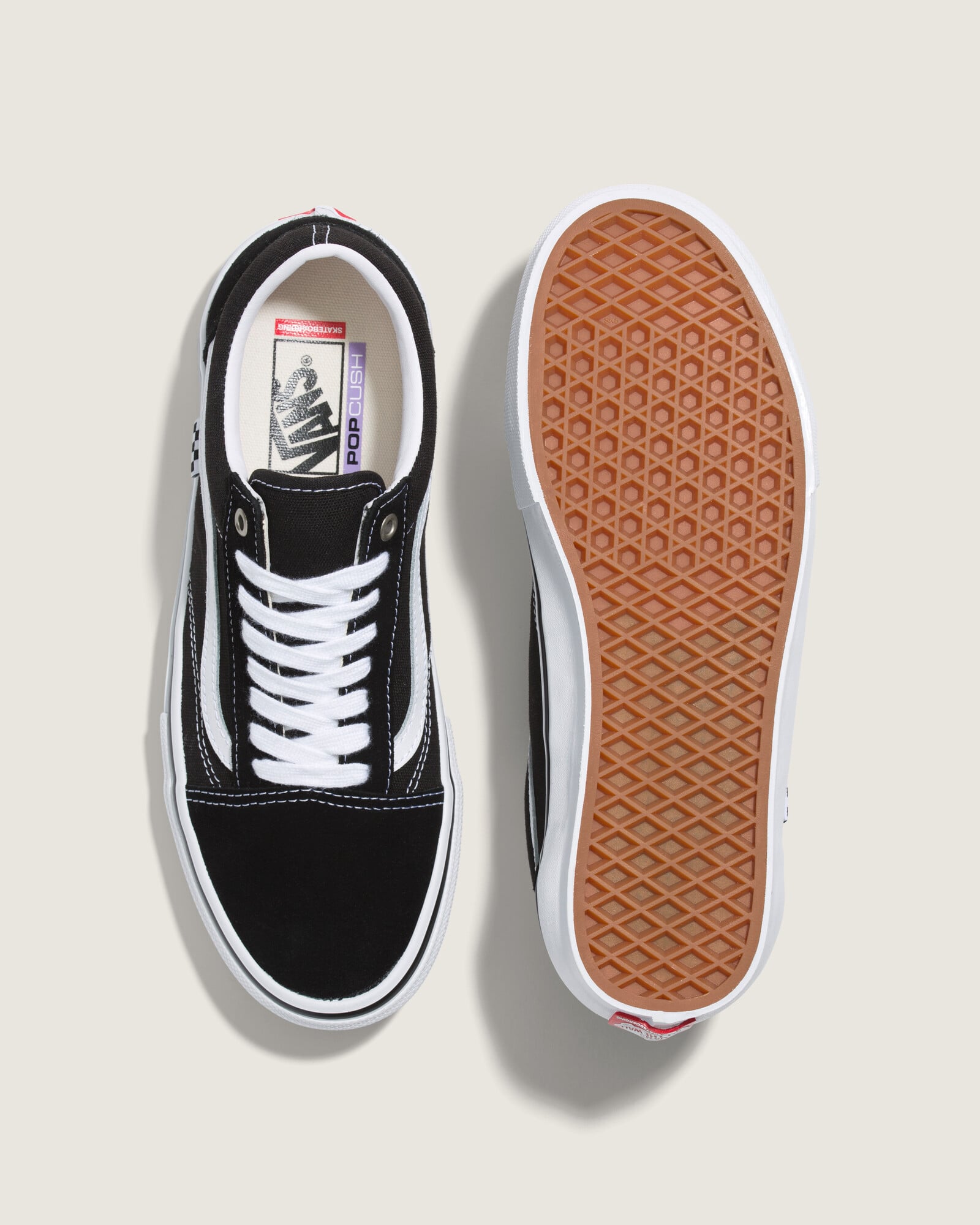 ZAPATILLAS VANS HOMBRE SKATE OLD SKOOL NEGRO - 3