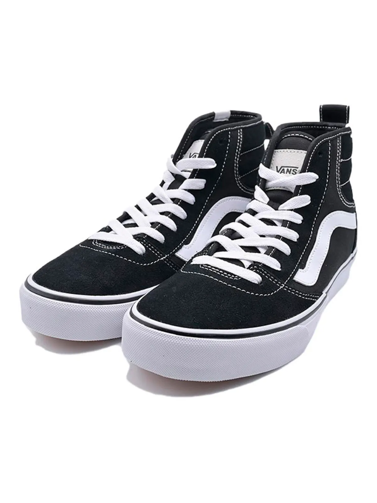 ZAPATILLAS VANS HOMBRE ASHWOOD HI DECON NEGRO - 2