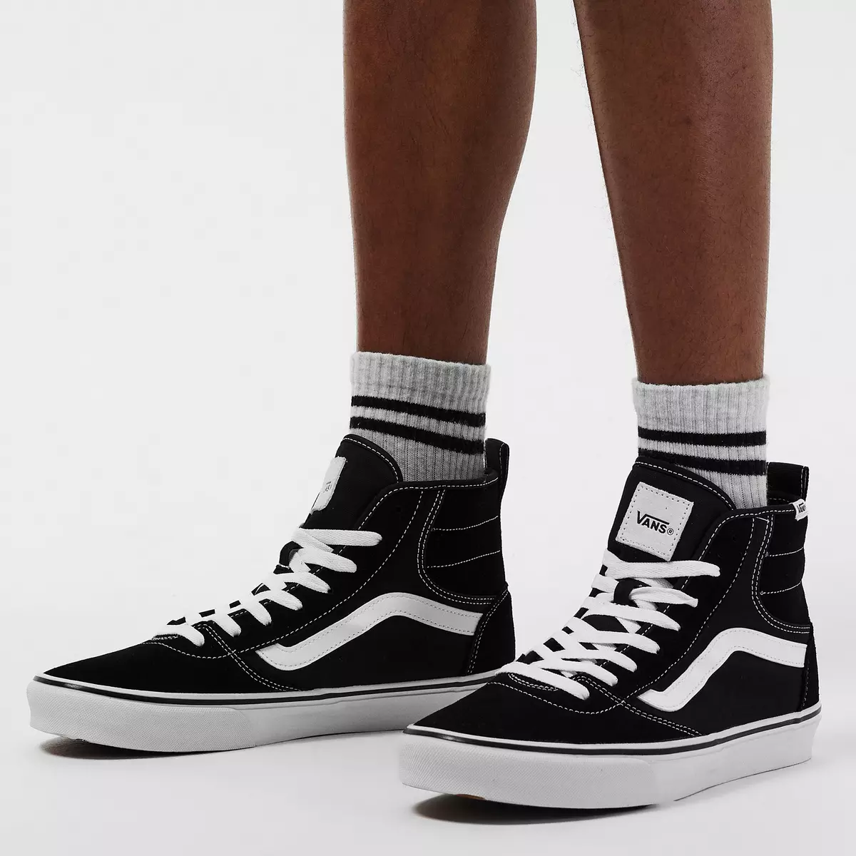 ZAPATILLAS VANS HOMBRE ASHWOOD HI DECON NEGRO - 4