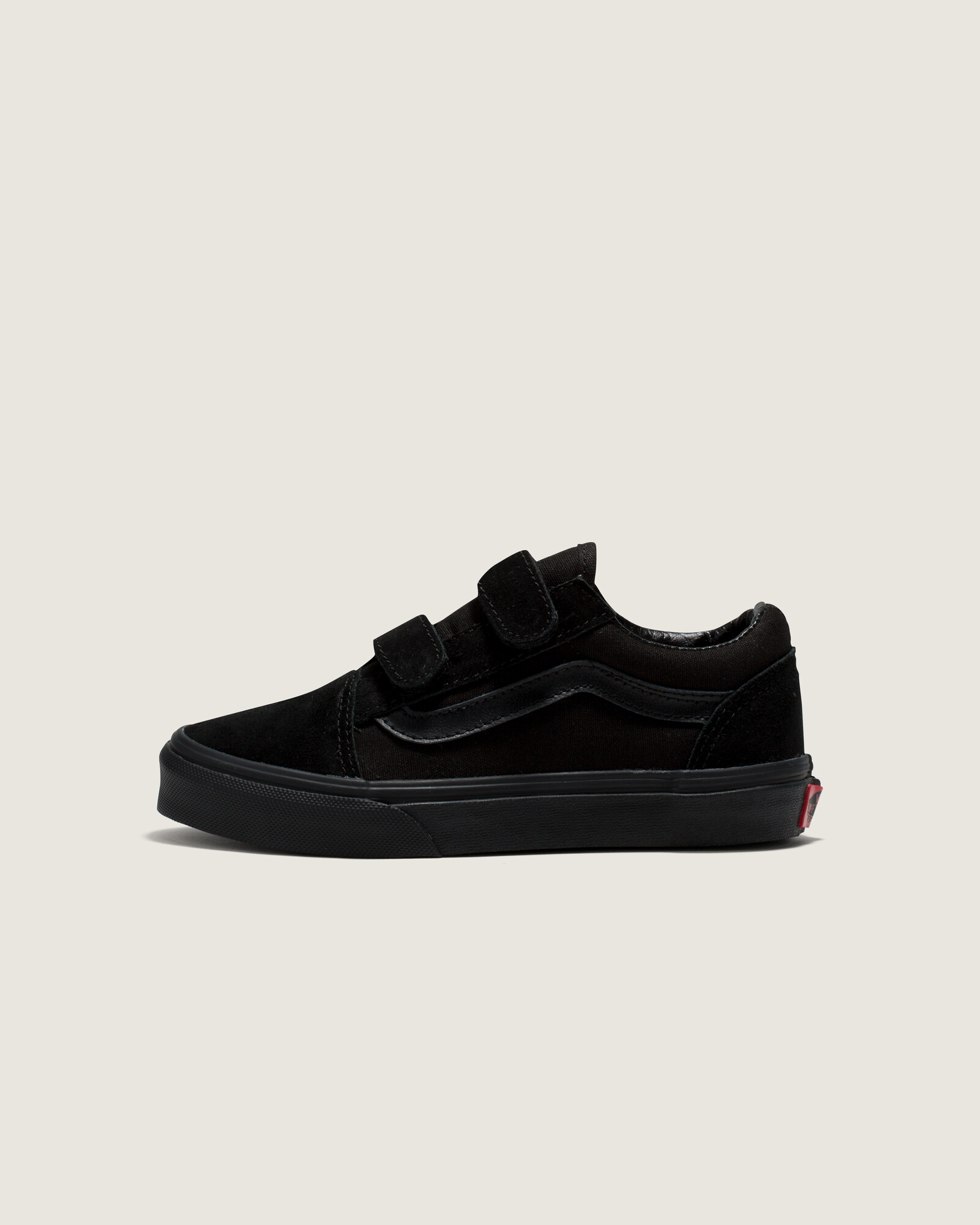 ZAPATILLAS VANS NIÑO OLD SKOOL V NEGRO - 1