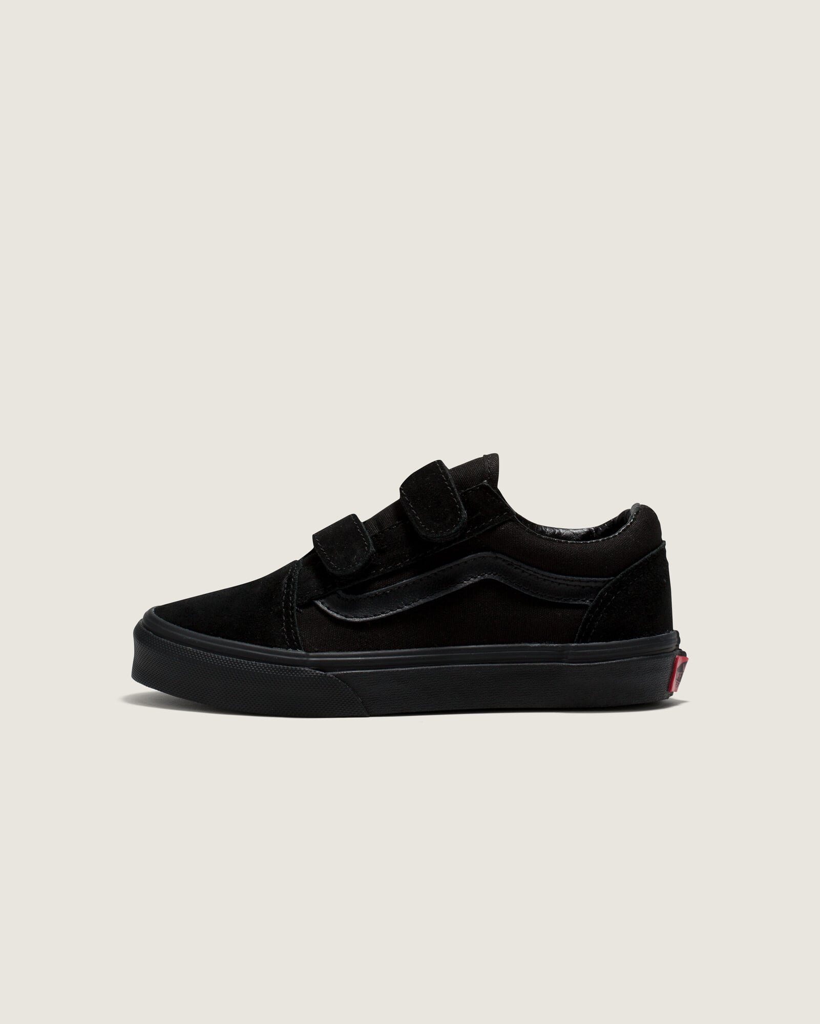 ZAPATILLAS VANS NIÑO OLD SKOOL V NEGRO - 1
