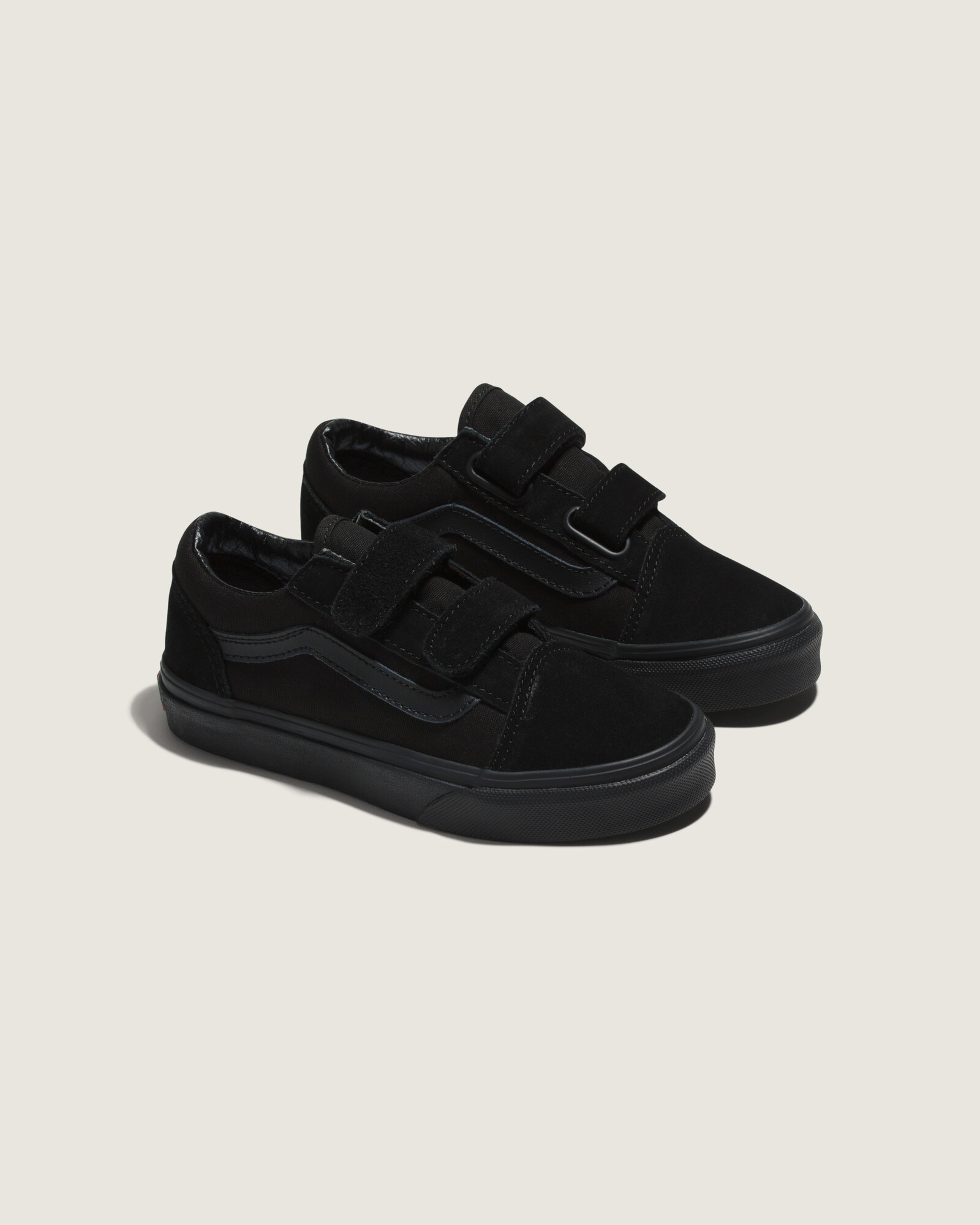 ZAPATILLAS VANS NIÑO OLD SKOOL V NEGRO - 2