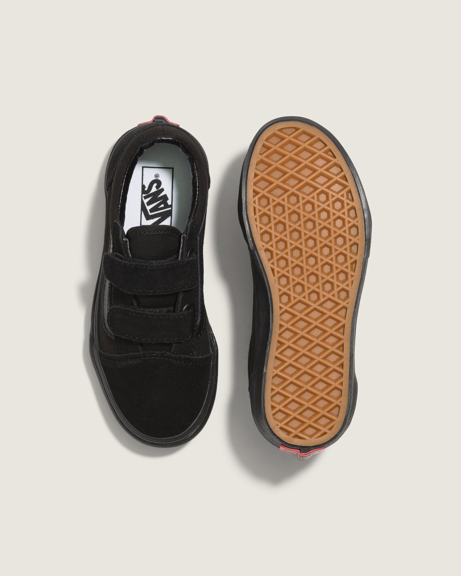 ZAPATILLAS VANS NIÑO OLD SKOOL V NEGRO - 3