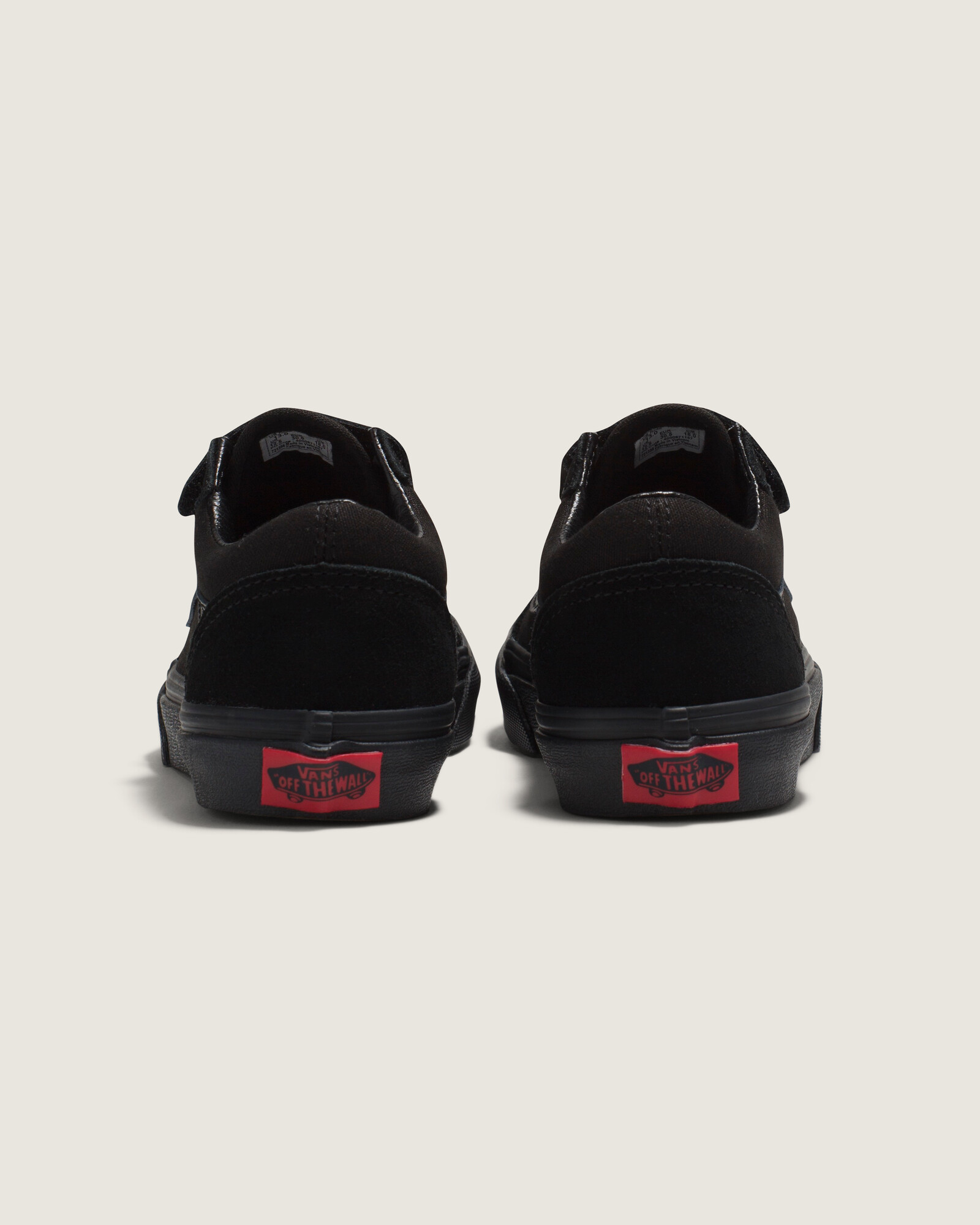 ZAPATILLAS VANS NIÑO OLD SKOOL V NEGRO - 4