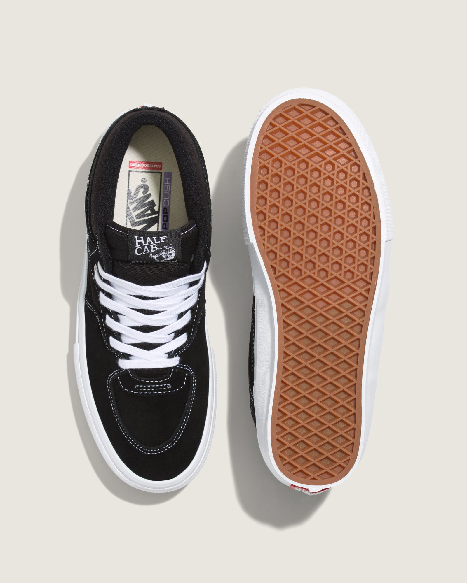 ZAPATILLAS VANS HOMBRE SKATE HALF CAB NEGRO - 3