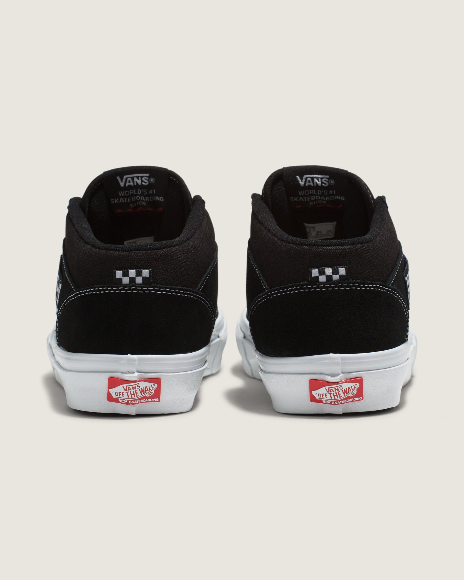 ZAPATILLAS VANS HOMBRE SKATE HALF CAB NEGRO - 4
